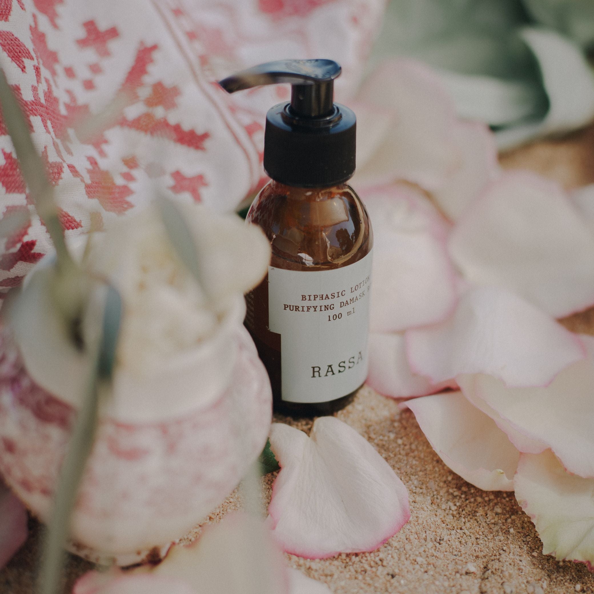 Limpiador facial bifásico