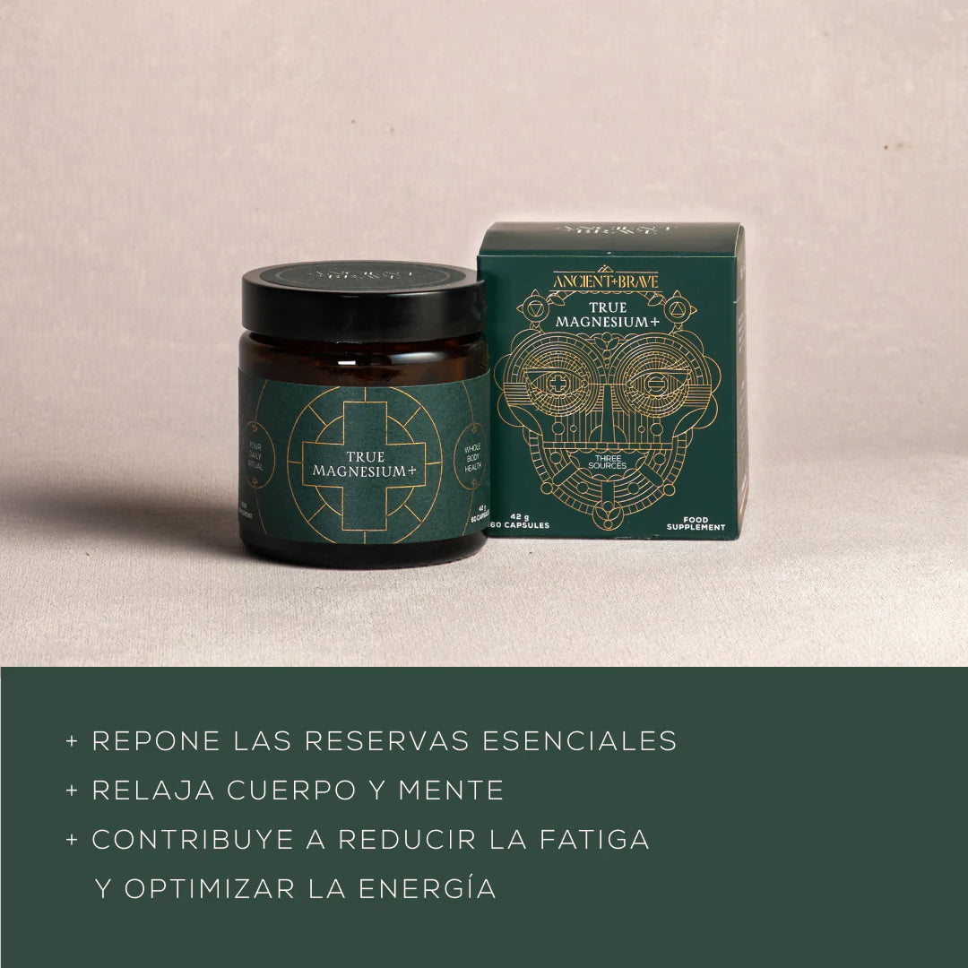 Suplemento en cápsulas True Magnesio+