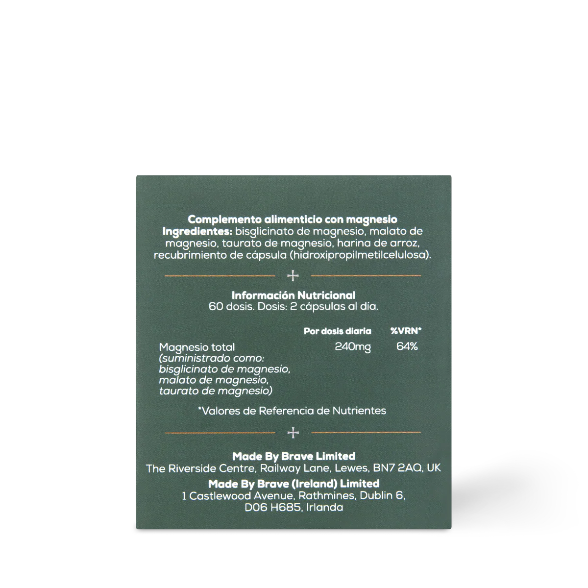 Suplemento en cápsulas True Magnesio+