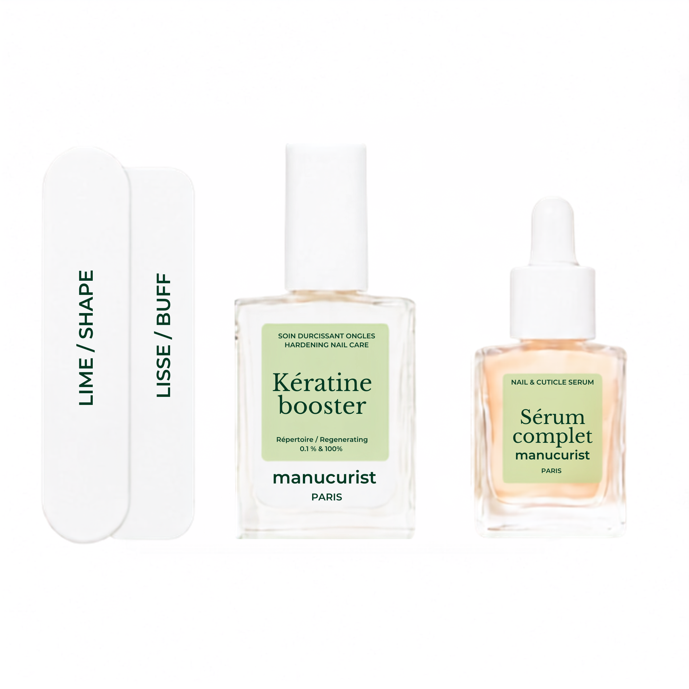 Kit Fortalecedor en 3 pasos: cuidado Intensivo para uñas débiles