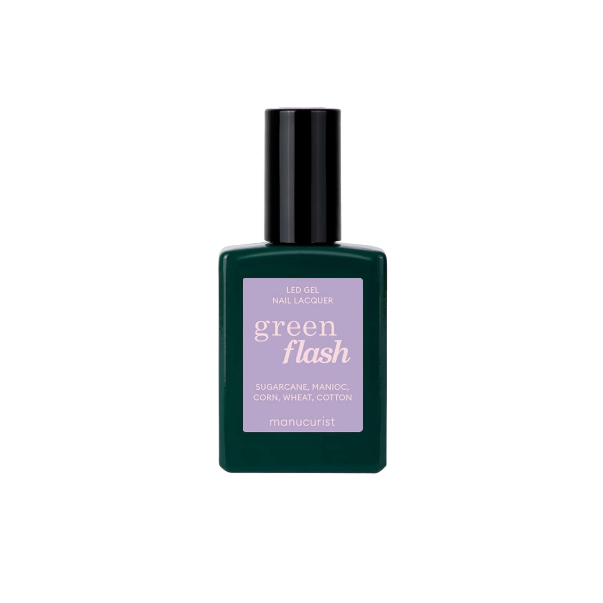 Green Flash semi-permanent nail polish
