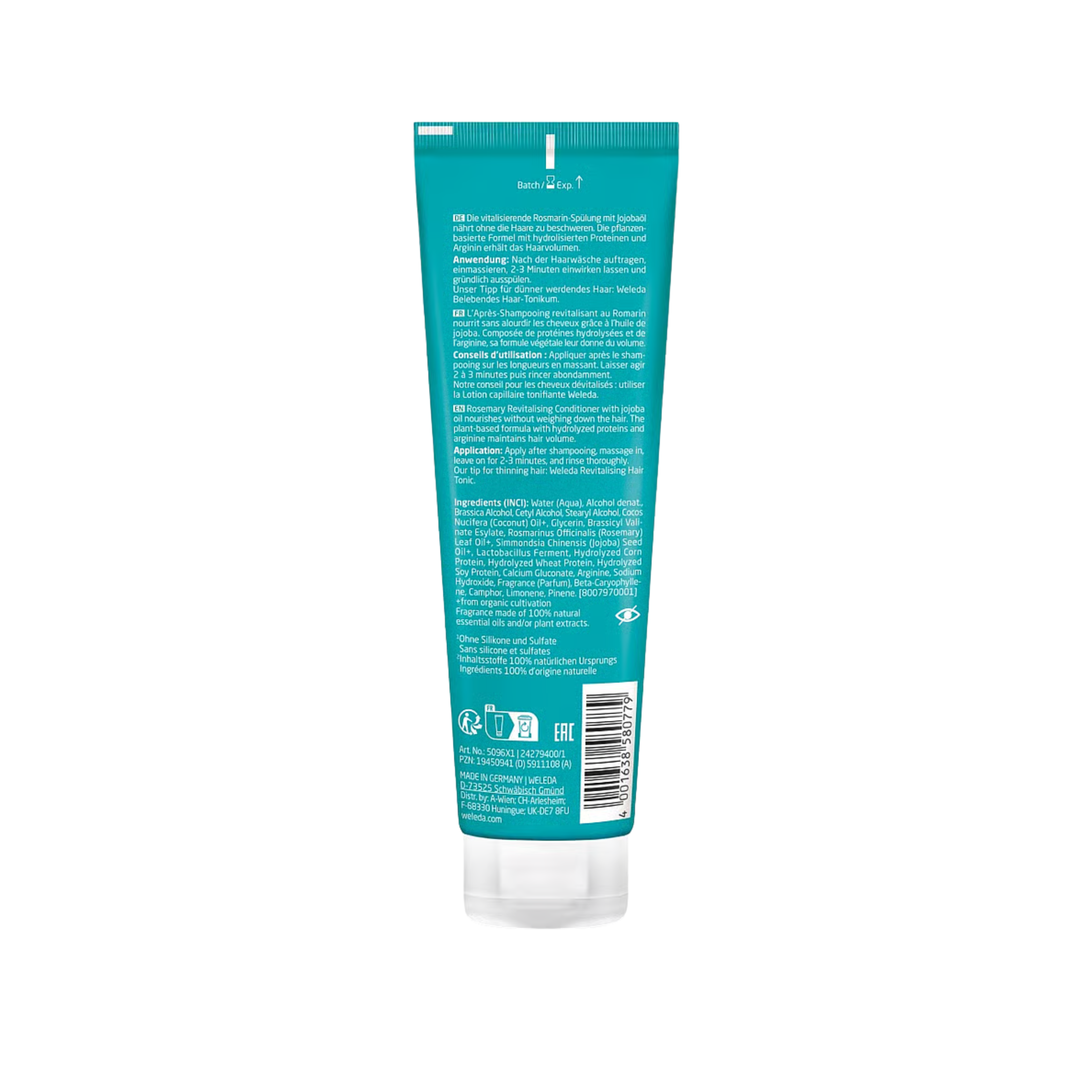Acondicionador revitalizante de romero