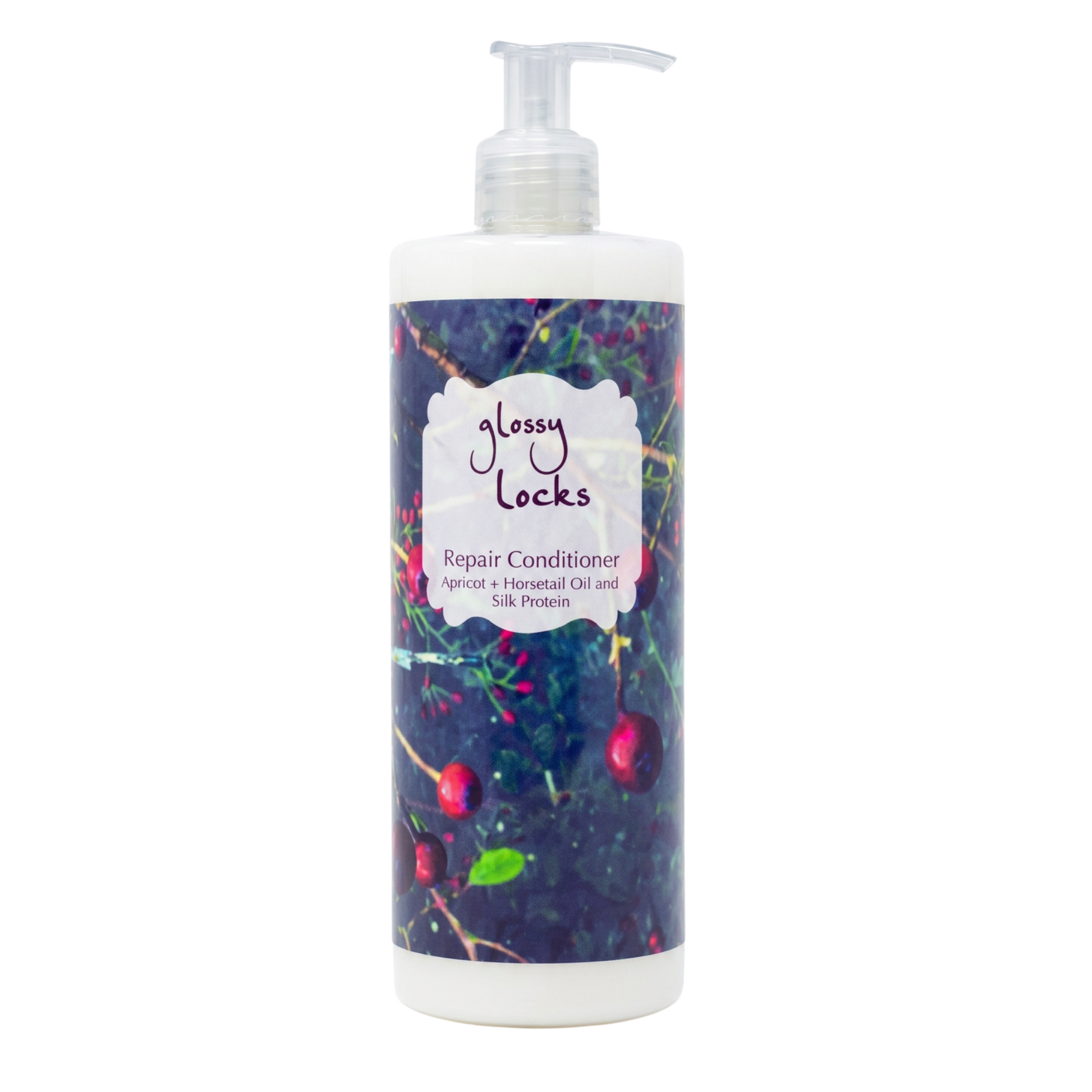 Après-shampoing réparateur pour cheveux abîmés Glossy Locks