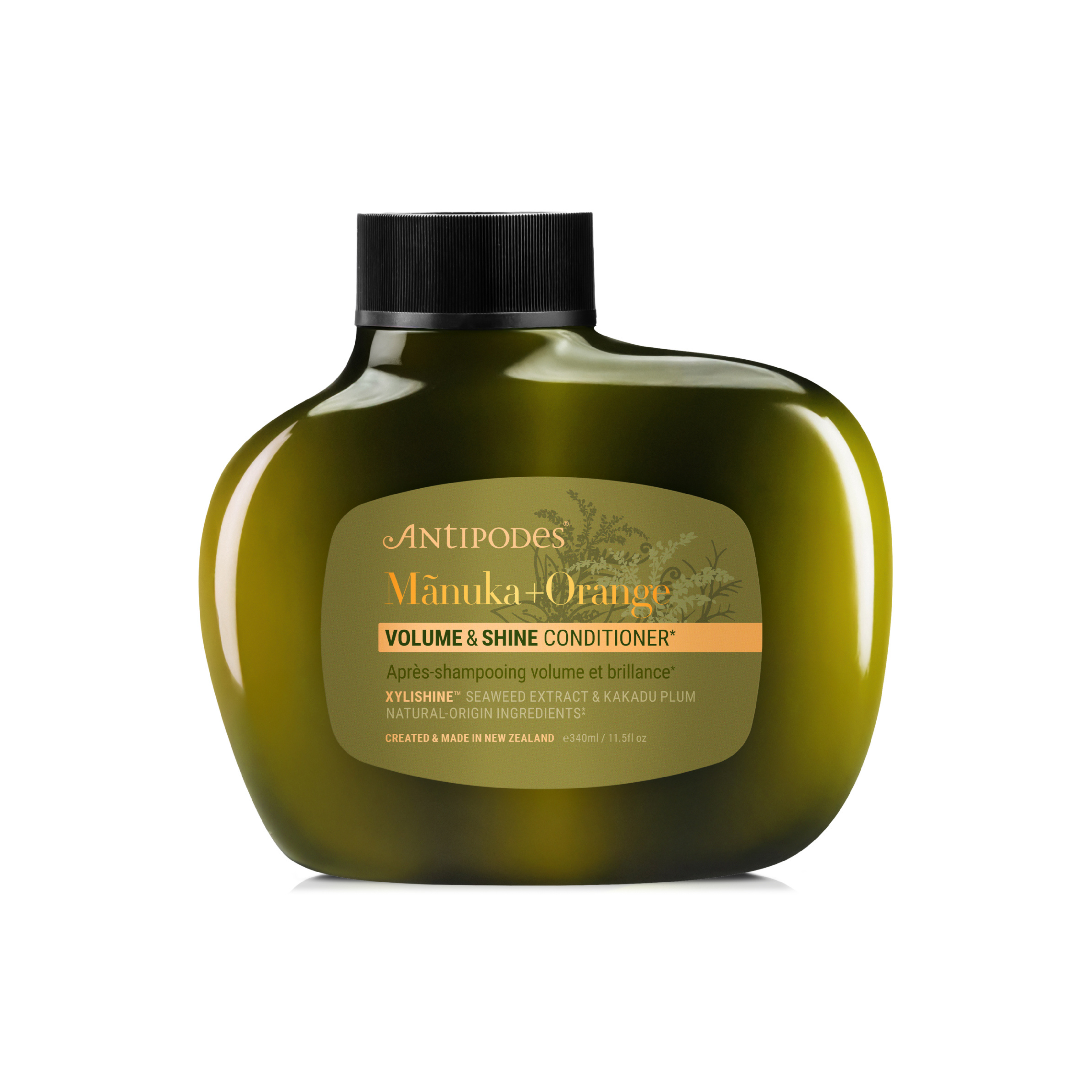 Acondicionador voluminizador e iluminador Manuka + Orange