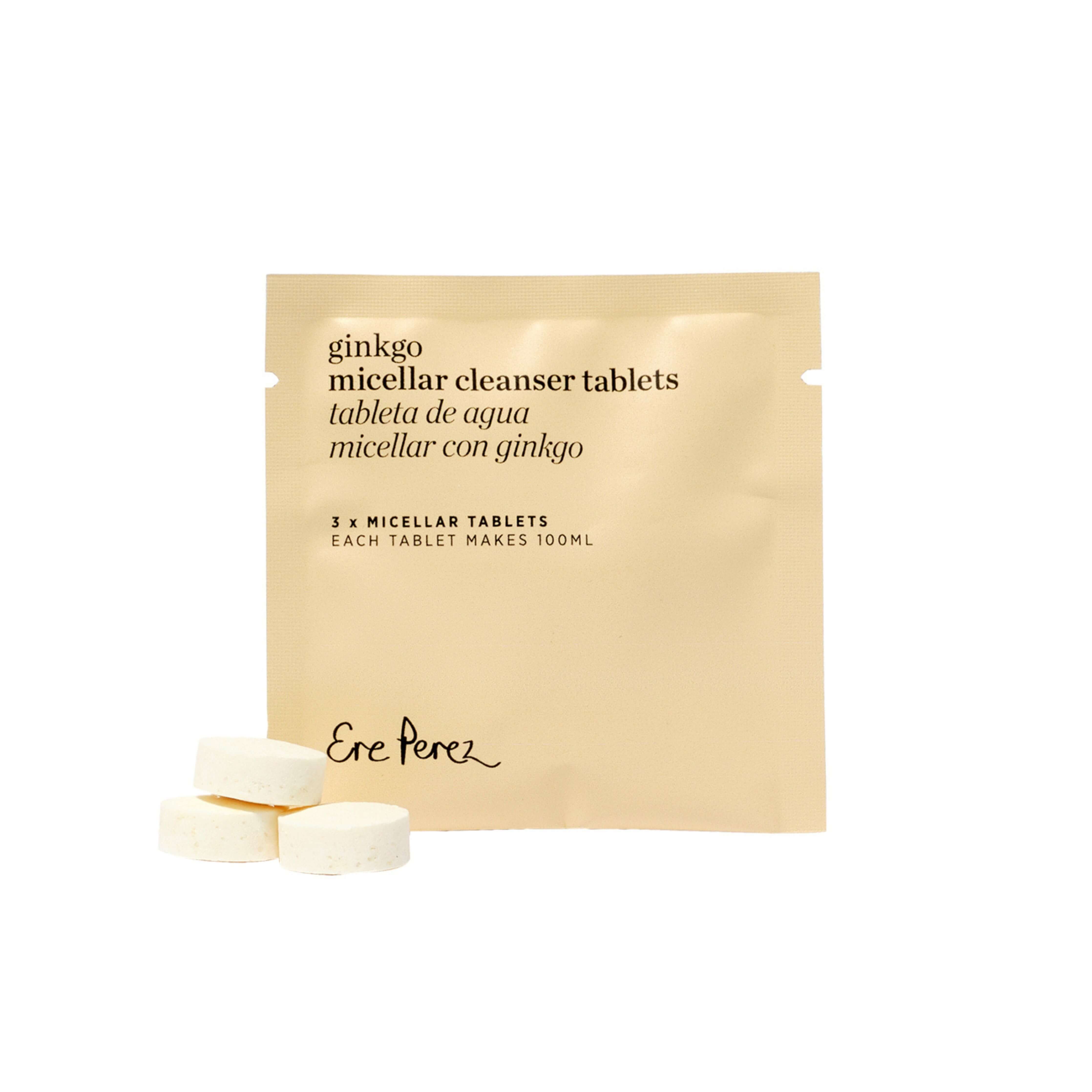 Agua micelar de ginkgo biloba