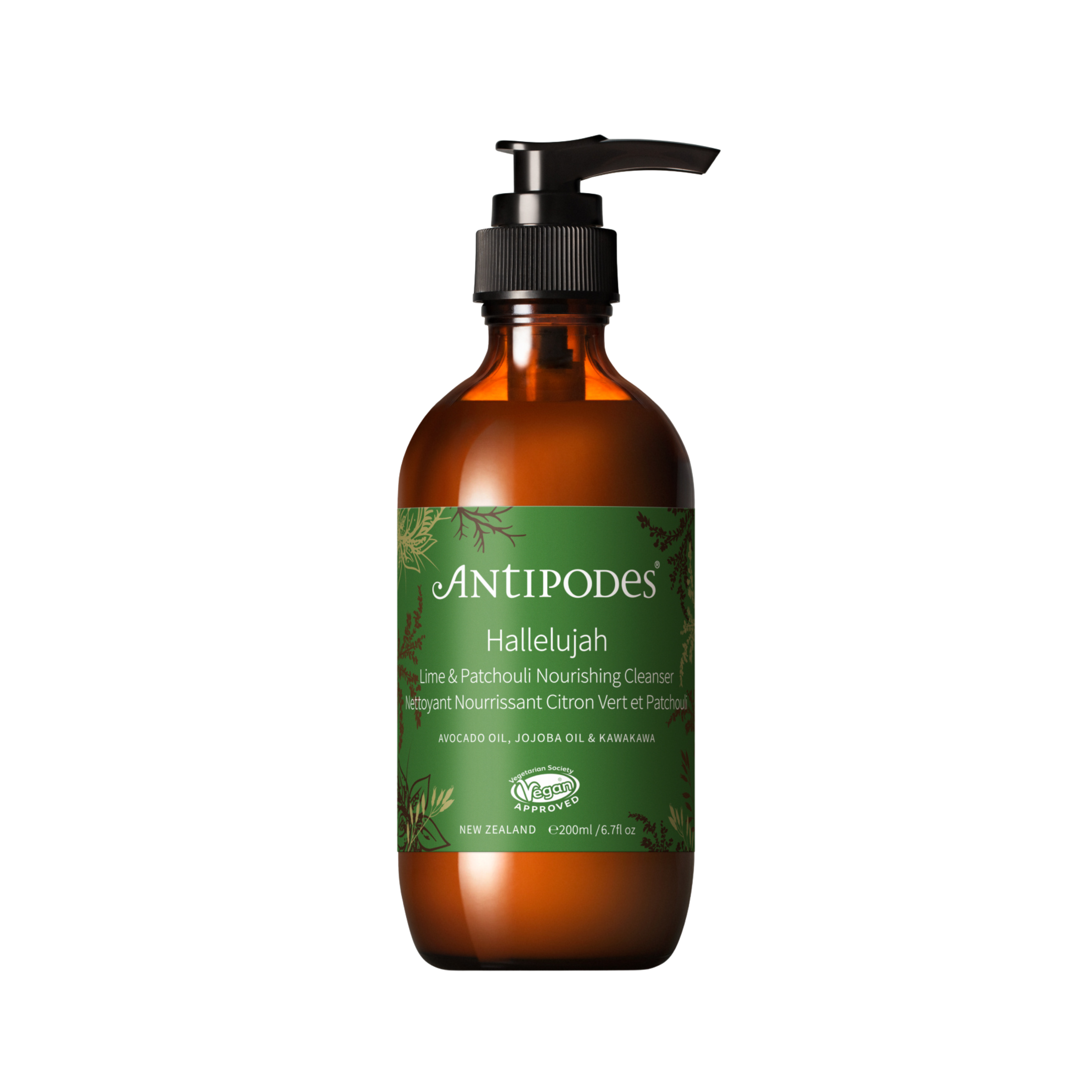 Crema limpiadora con lima y patchouli Hallelujah