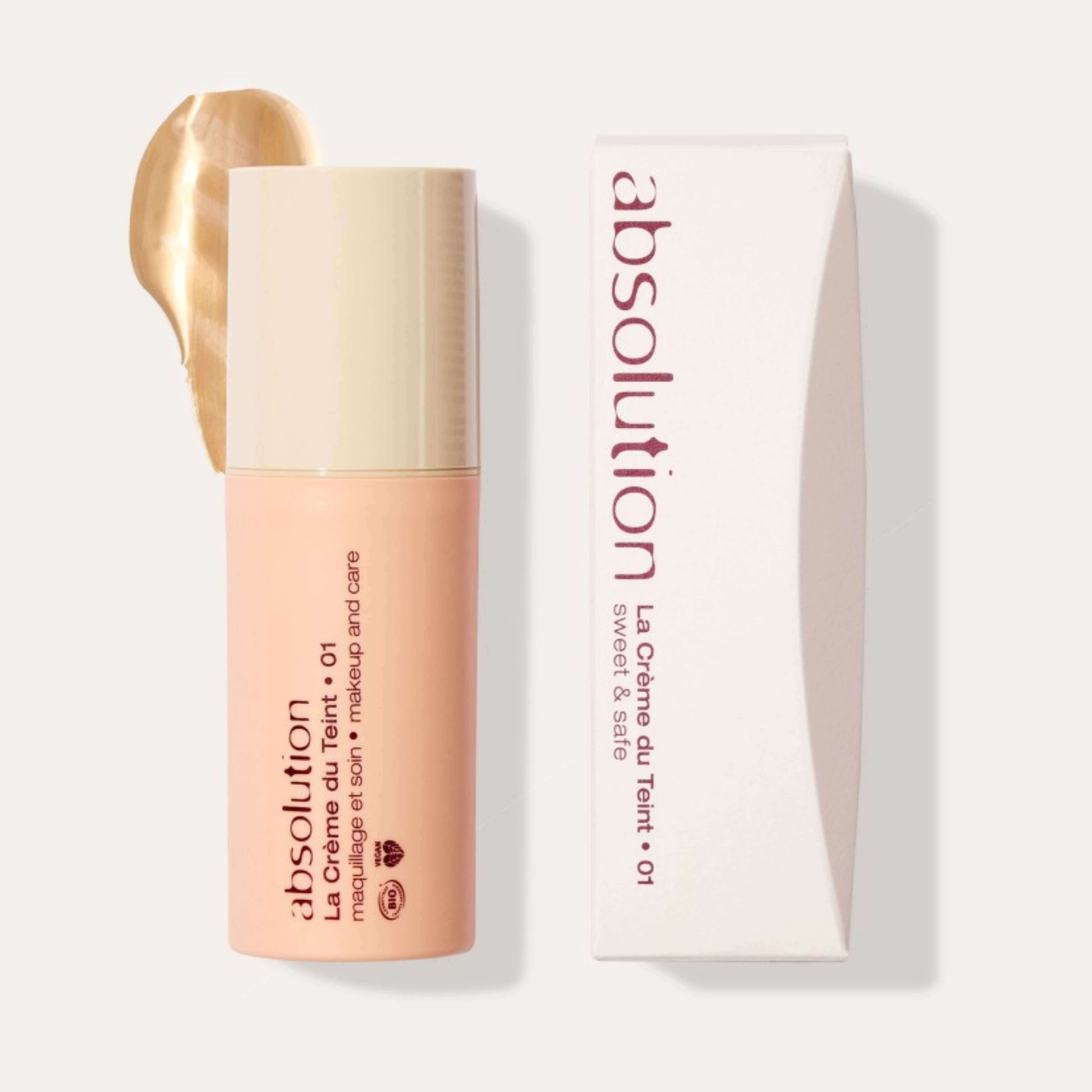 Crème visage hydratante teintée