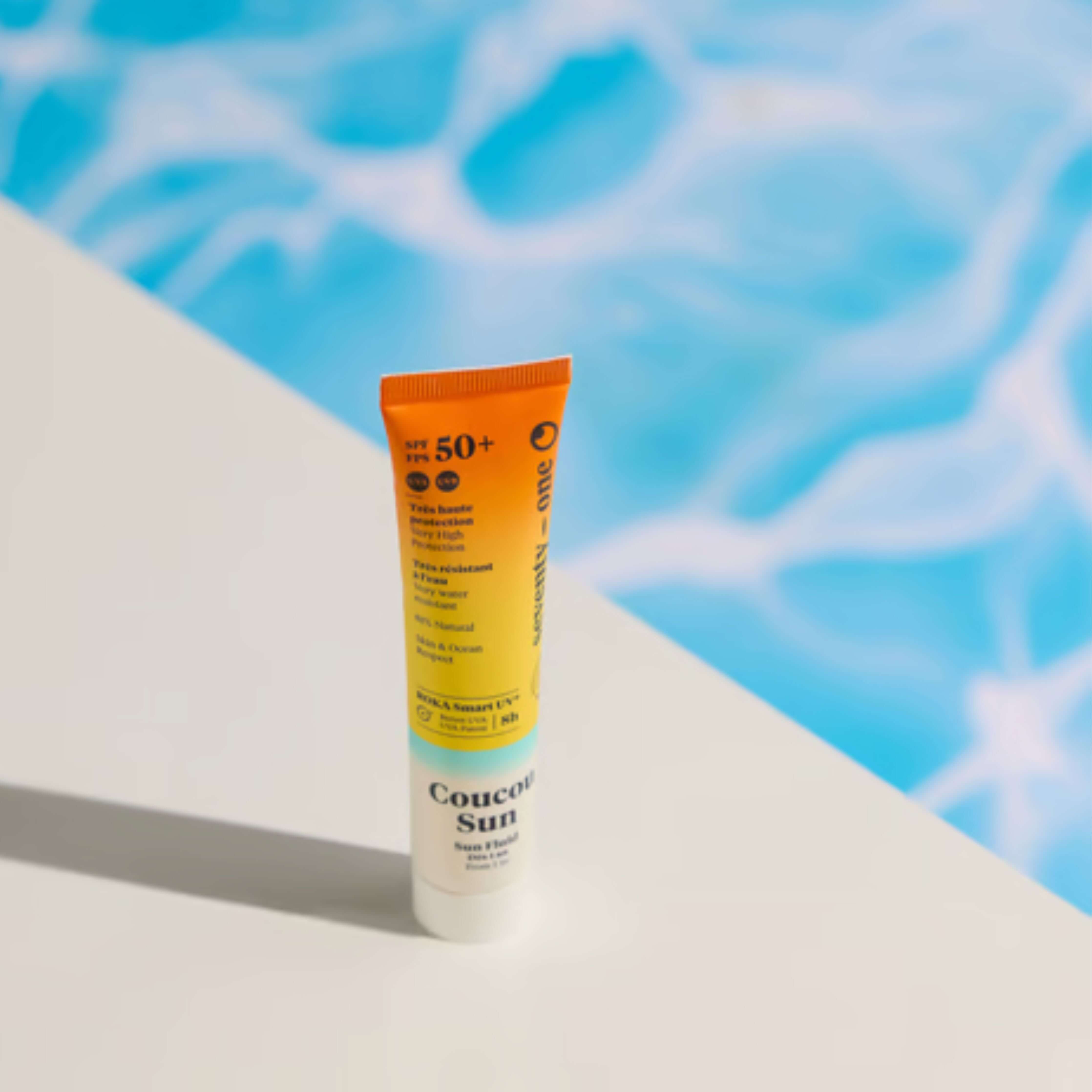 Crème solaire visage Coucou Sun SPF50+
