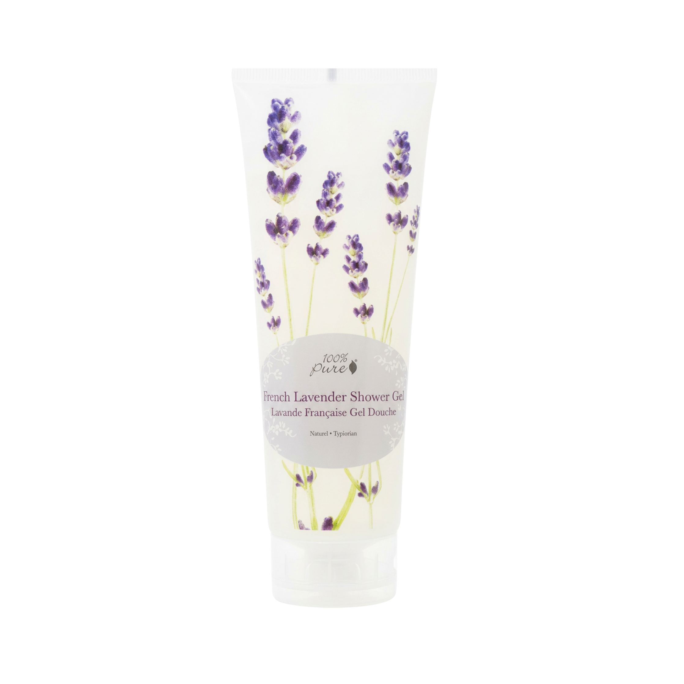 Gel de ducha con lavanda y aceite de coco