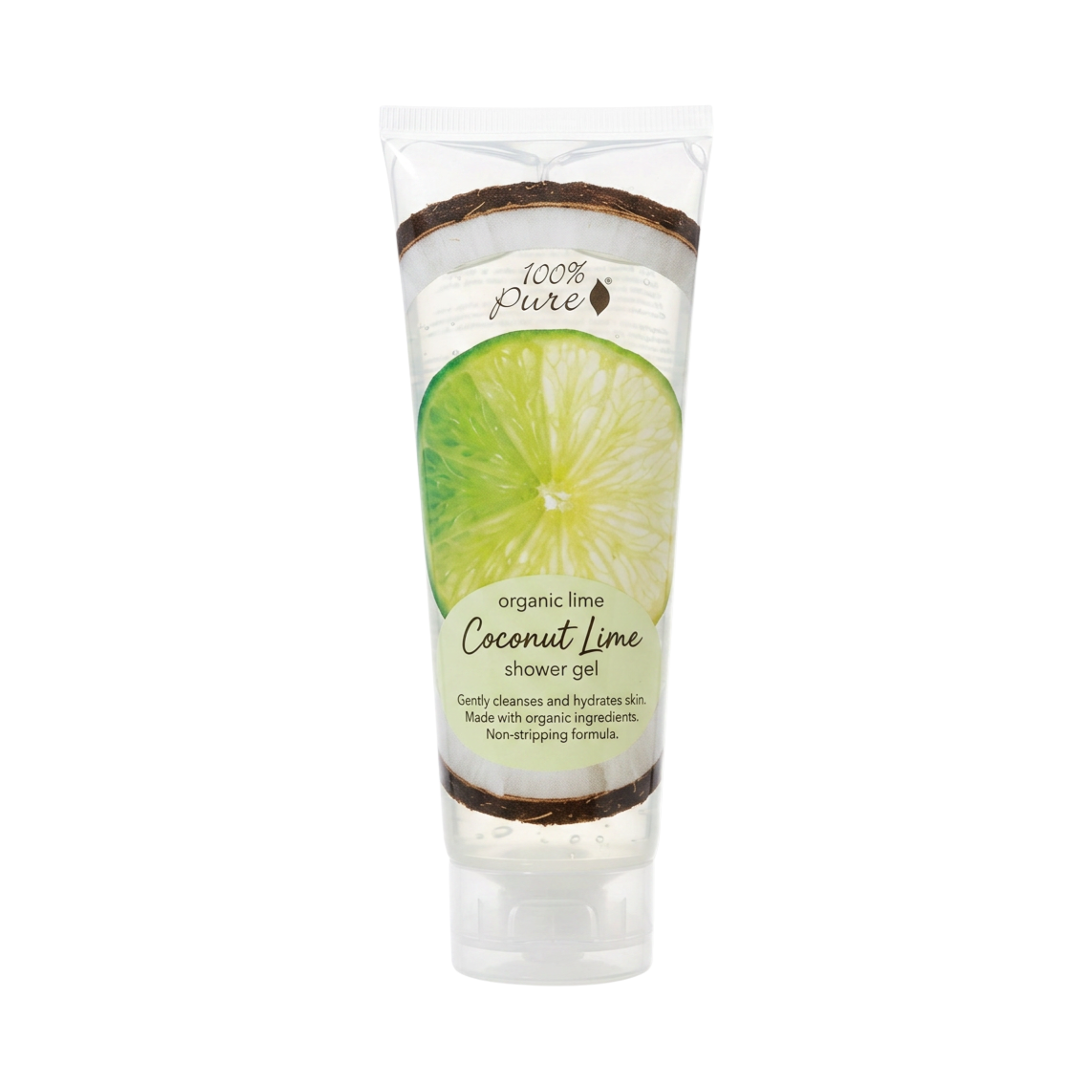 Gel de ducha con lima, limón y coco