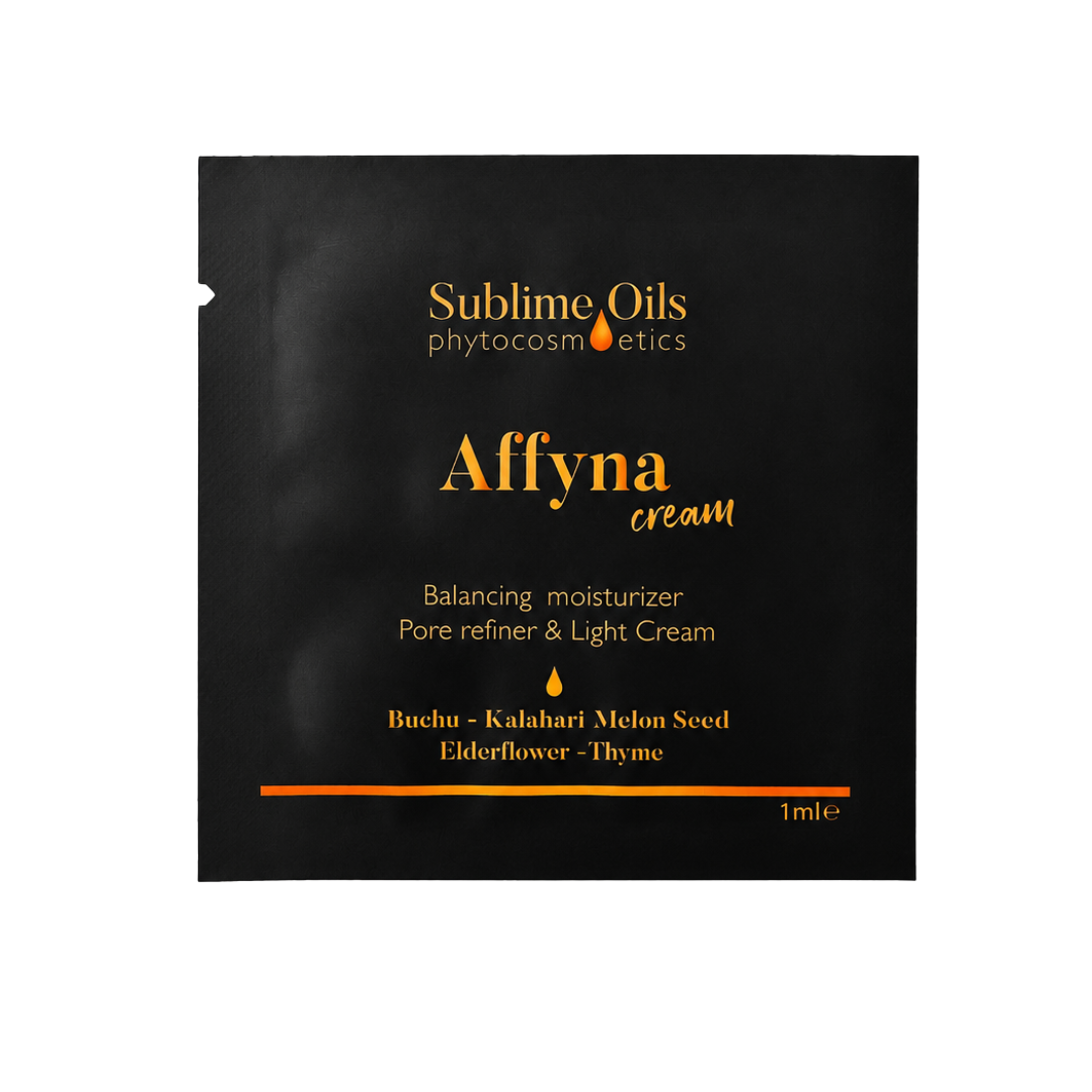 Muestra Crema facial equilibrante unificadora Affyna 1ml