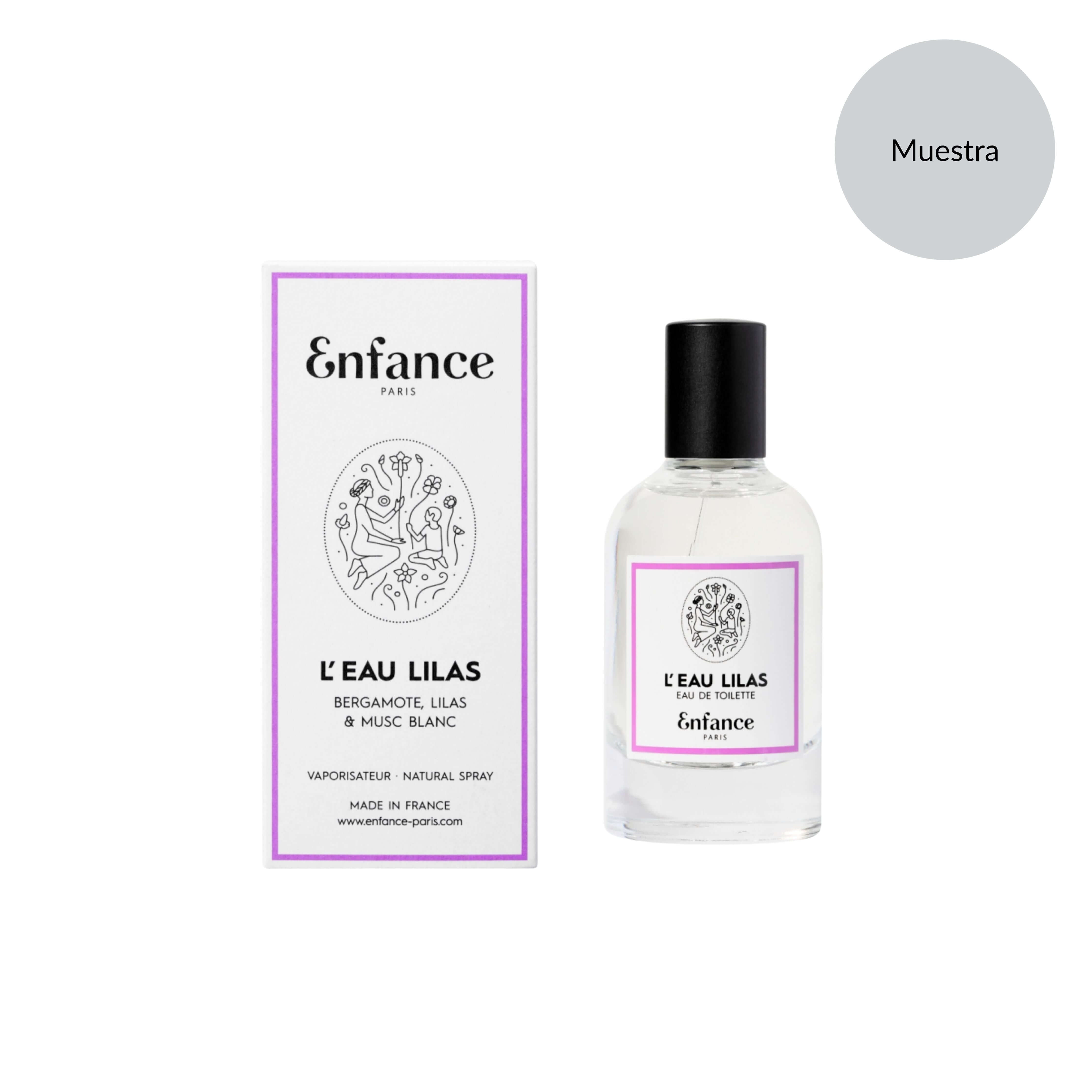 Échantillon L'eau Lilas Enfance Paris 2.5ml