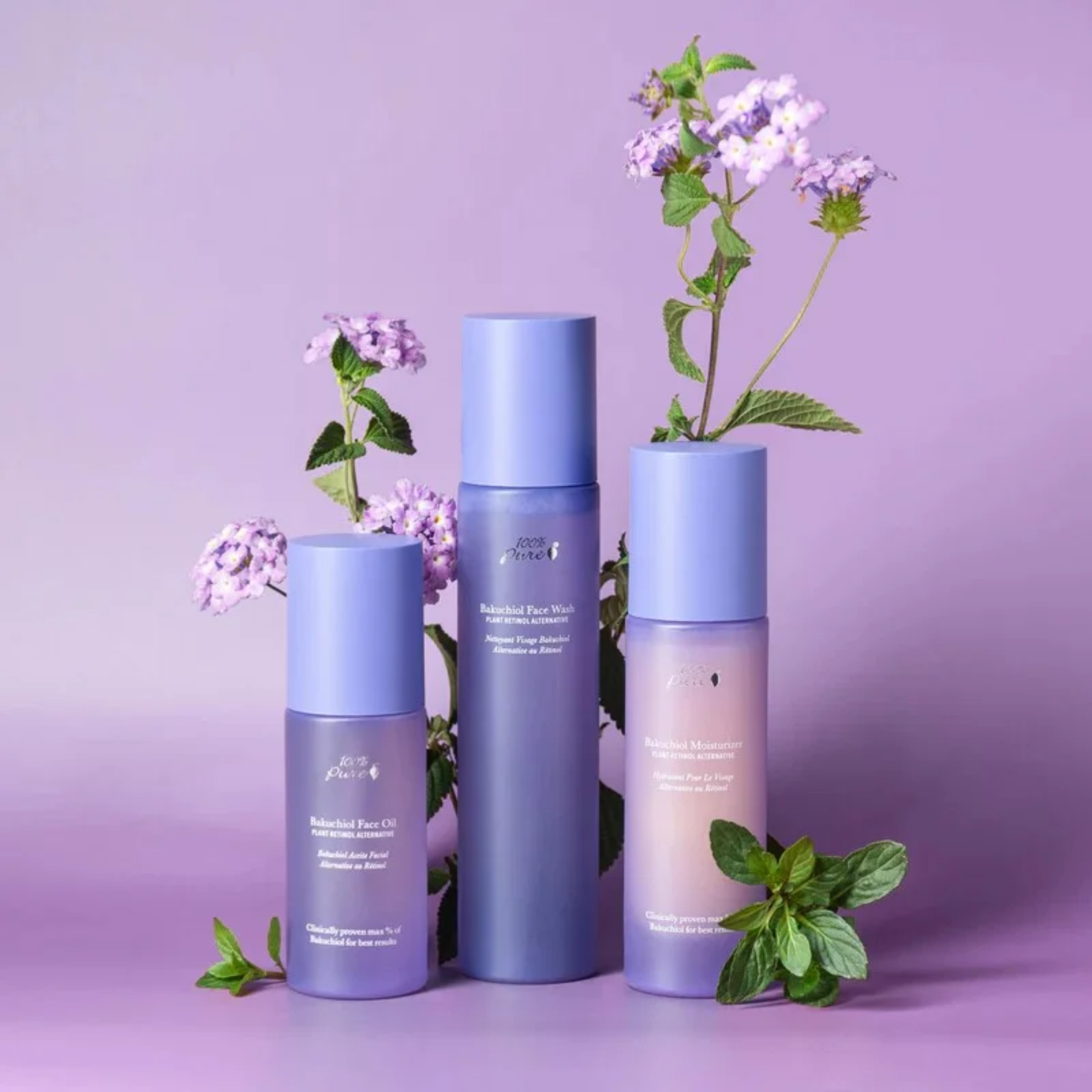 Limpiador facial con bakuchiol