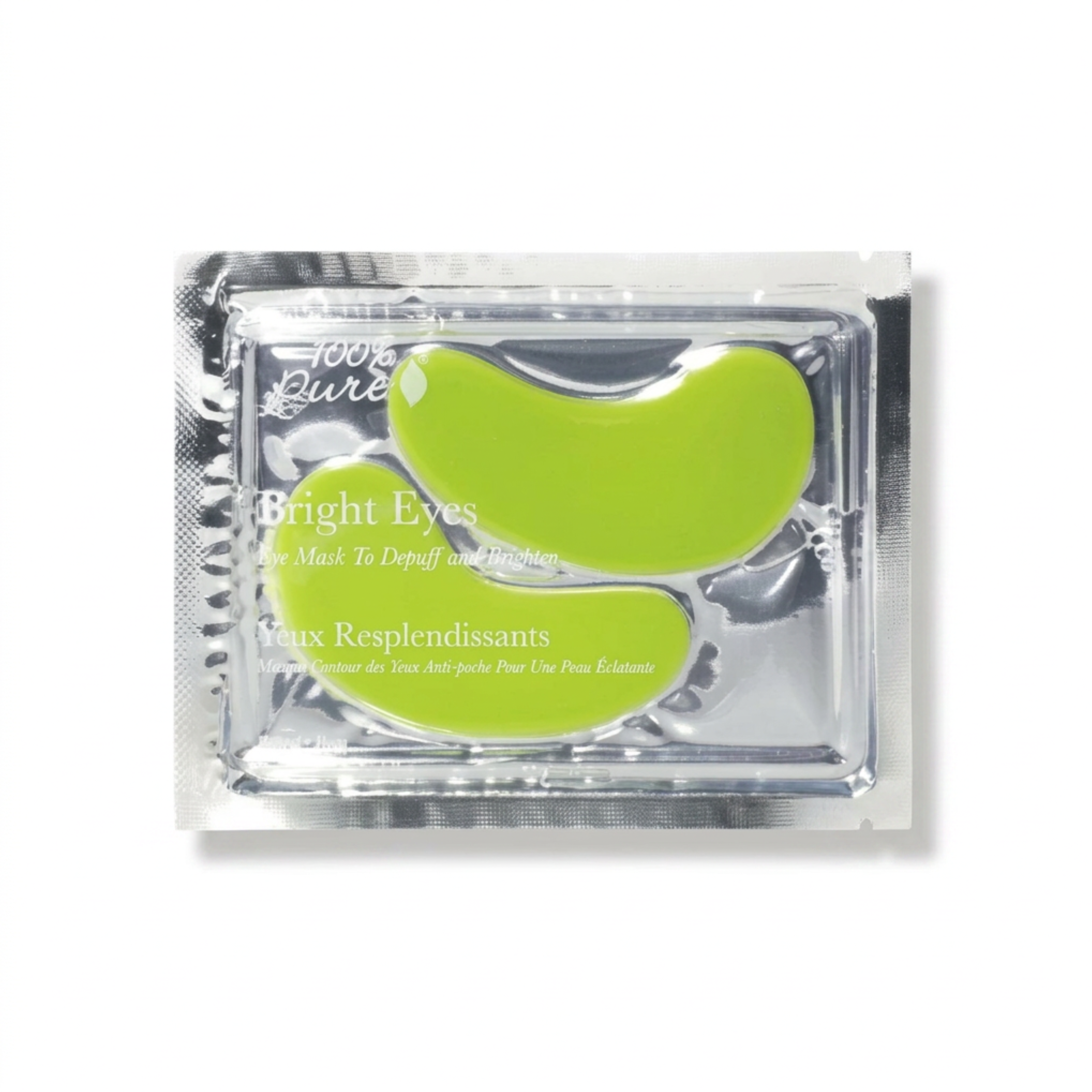 Decongestant eye patches with caffeine