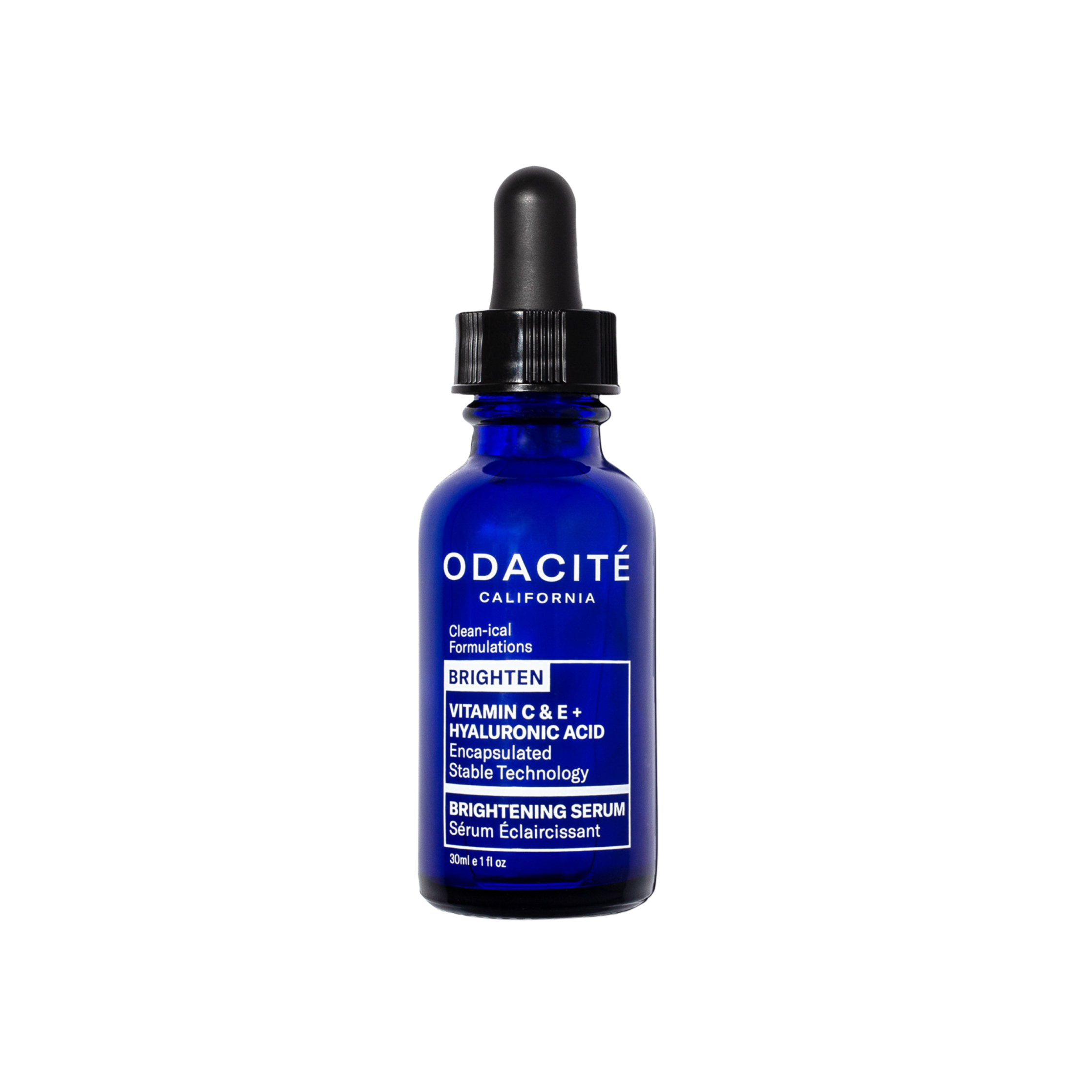 Sérum facial iluminador con vitamina C y E y ácido hialurónico