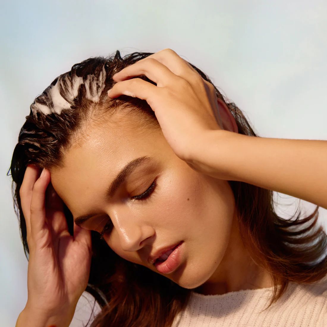 Mousse capillaire à l'aloe vera