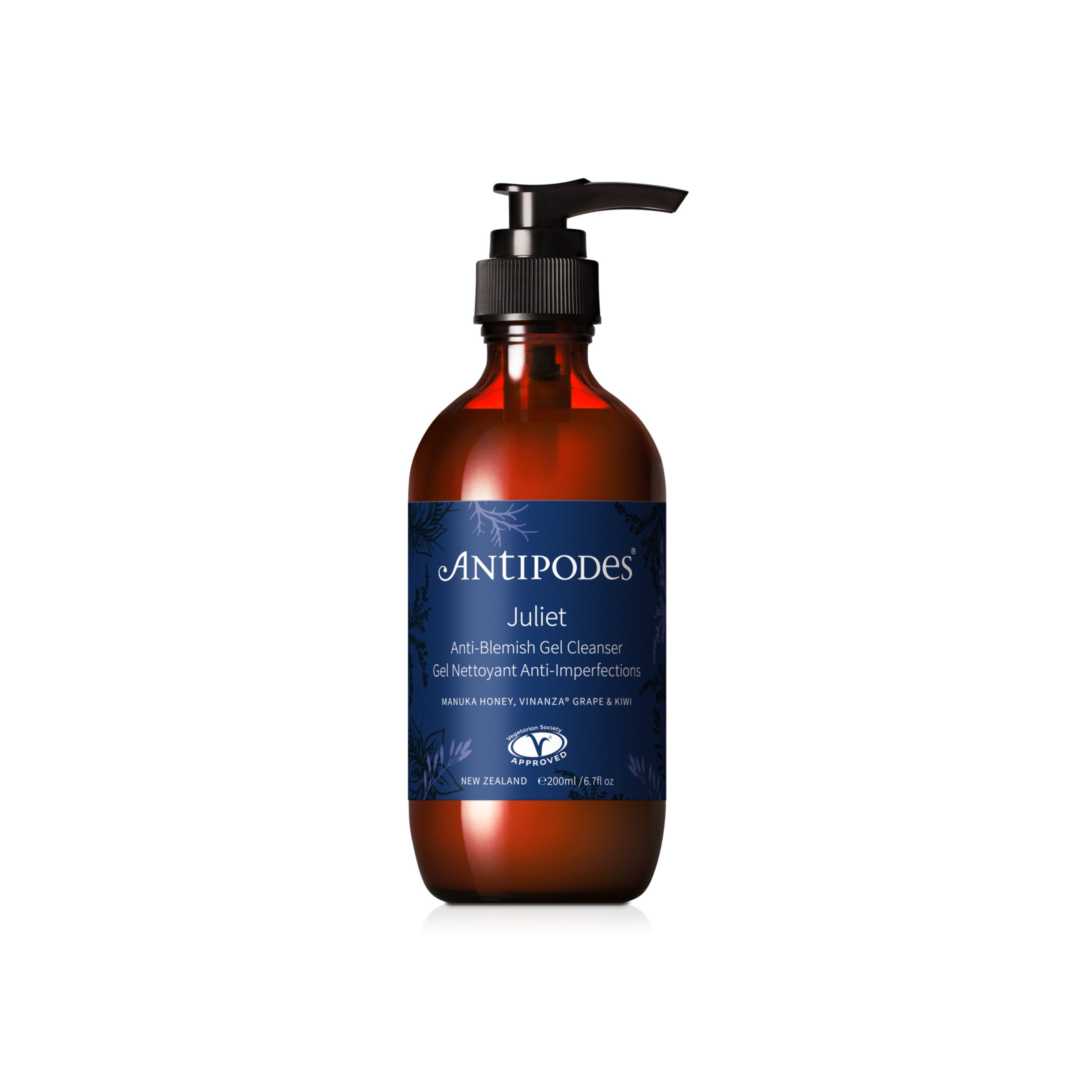 Gel nettoyant éclaircissant et régulateur Juliette