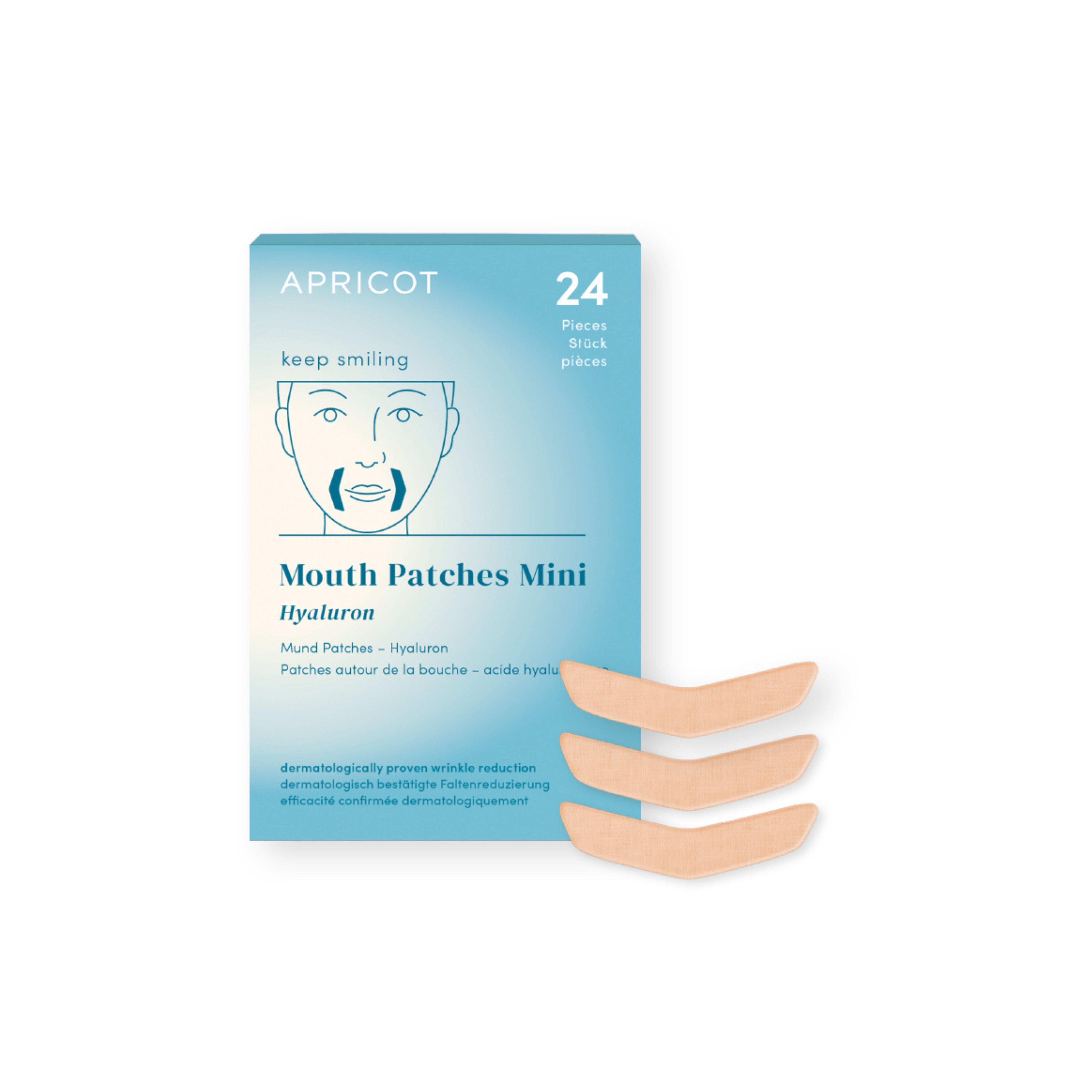 Parches para labios con ácido hialurónico Keep Smiling