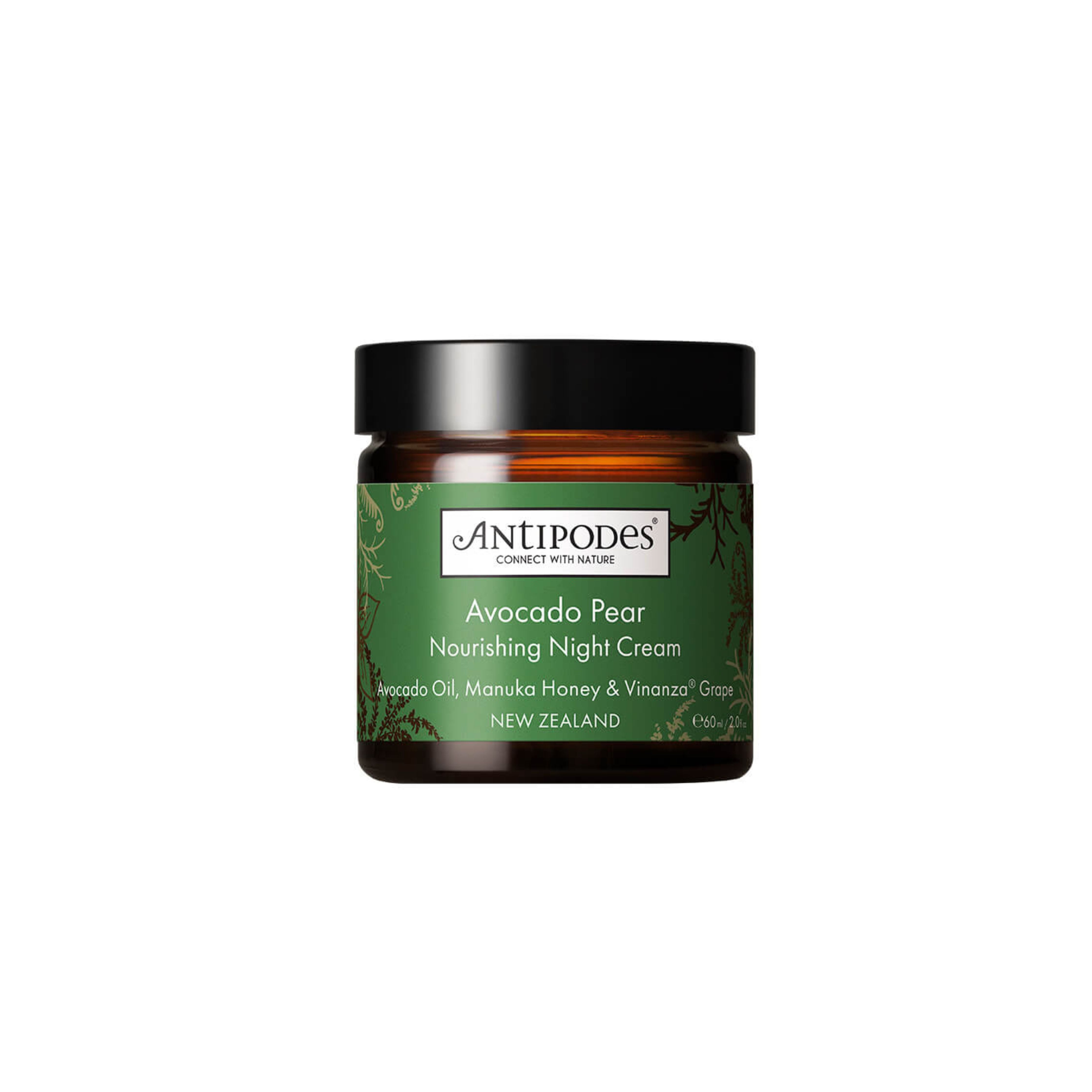 Crema facial noche de aguacate y pera