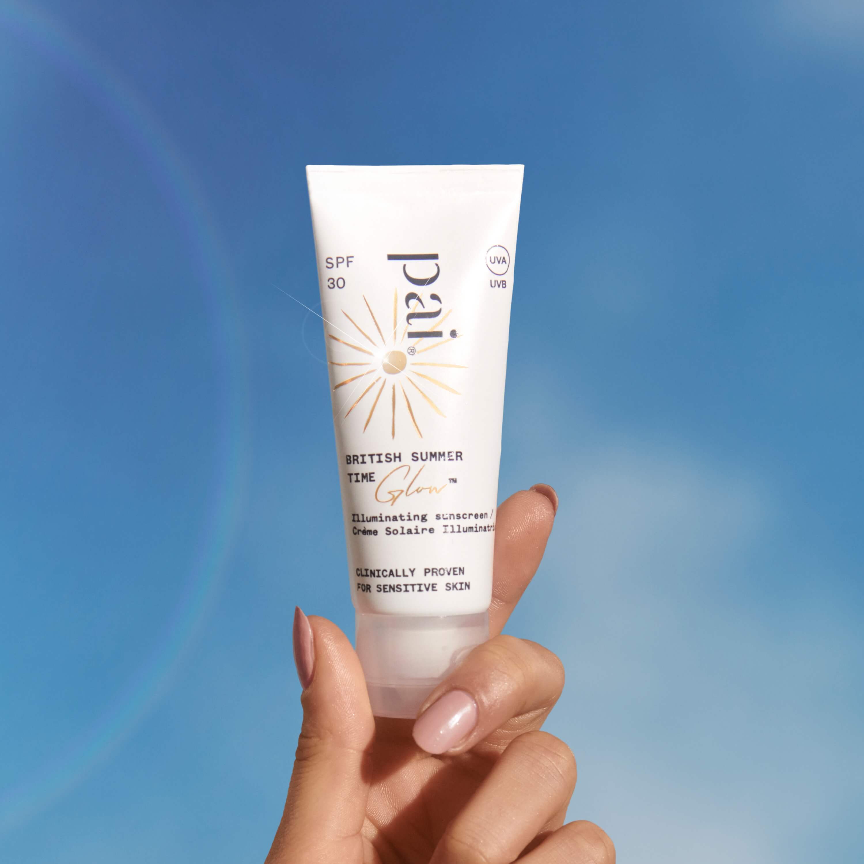 Crème solaire éclaircissante SPF30 British Summer Glow