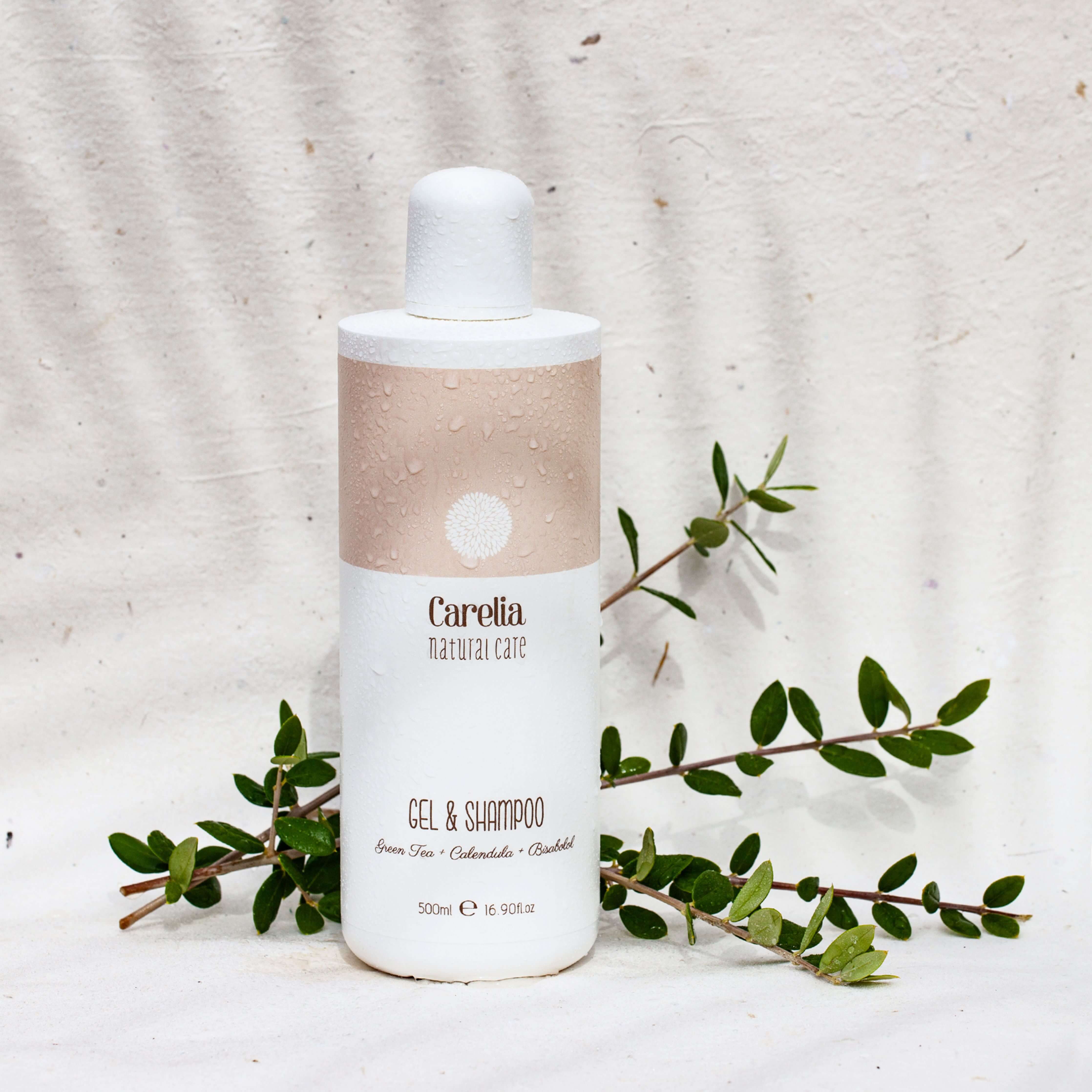 Gel y champú 2en1 con avena y caléndula