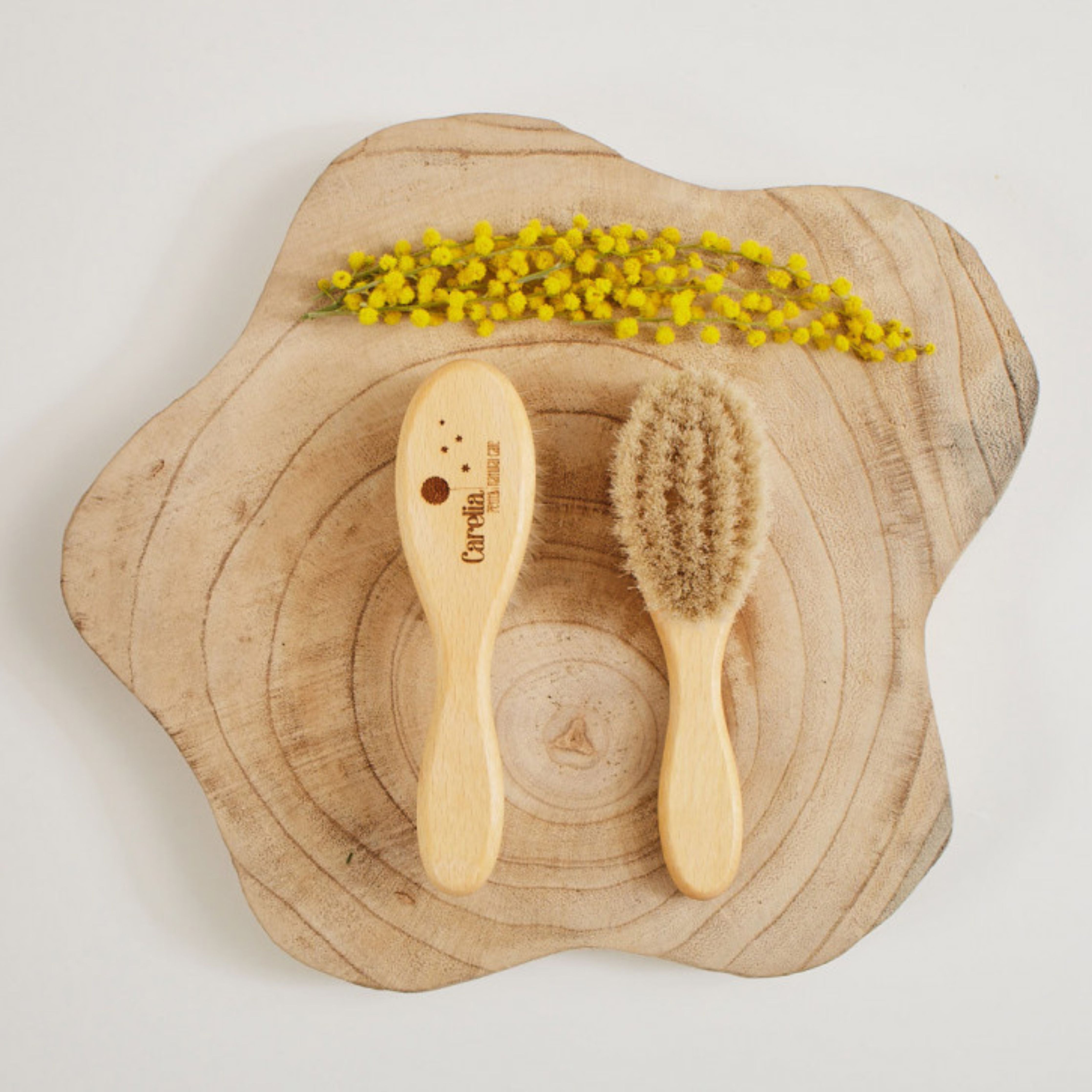 Natural baby brush