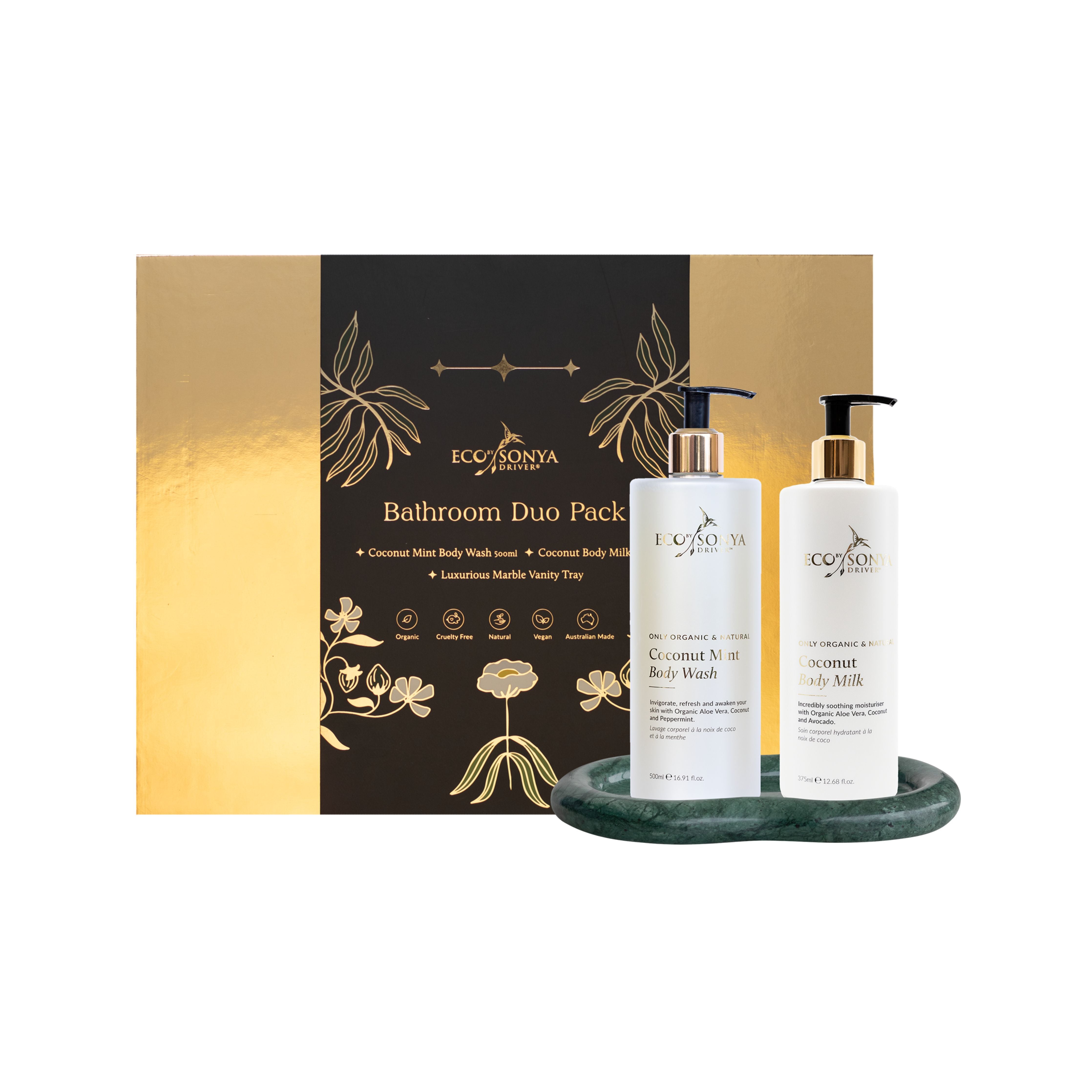 Duo de bain à la noix de coco