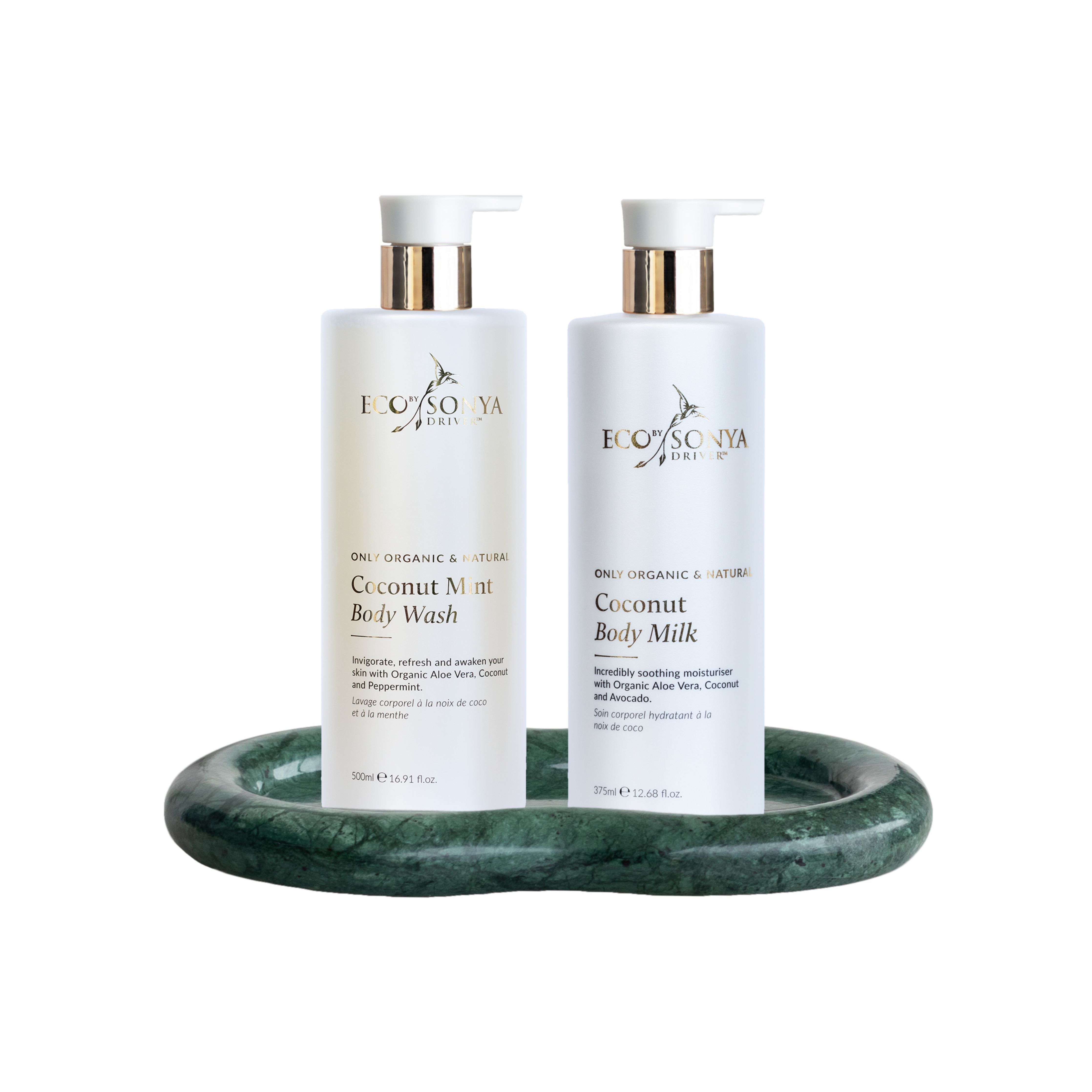 Duo de bain à la noix de coco