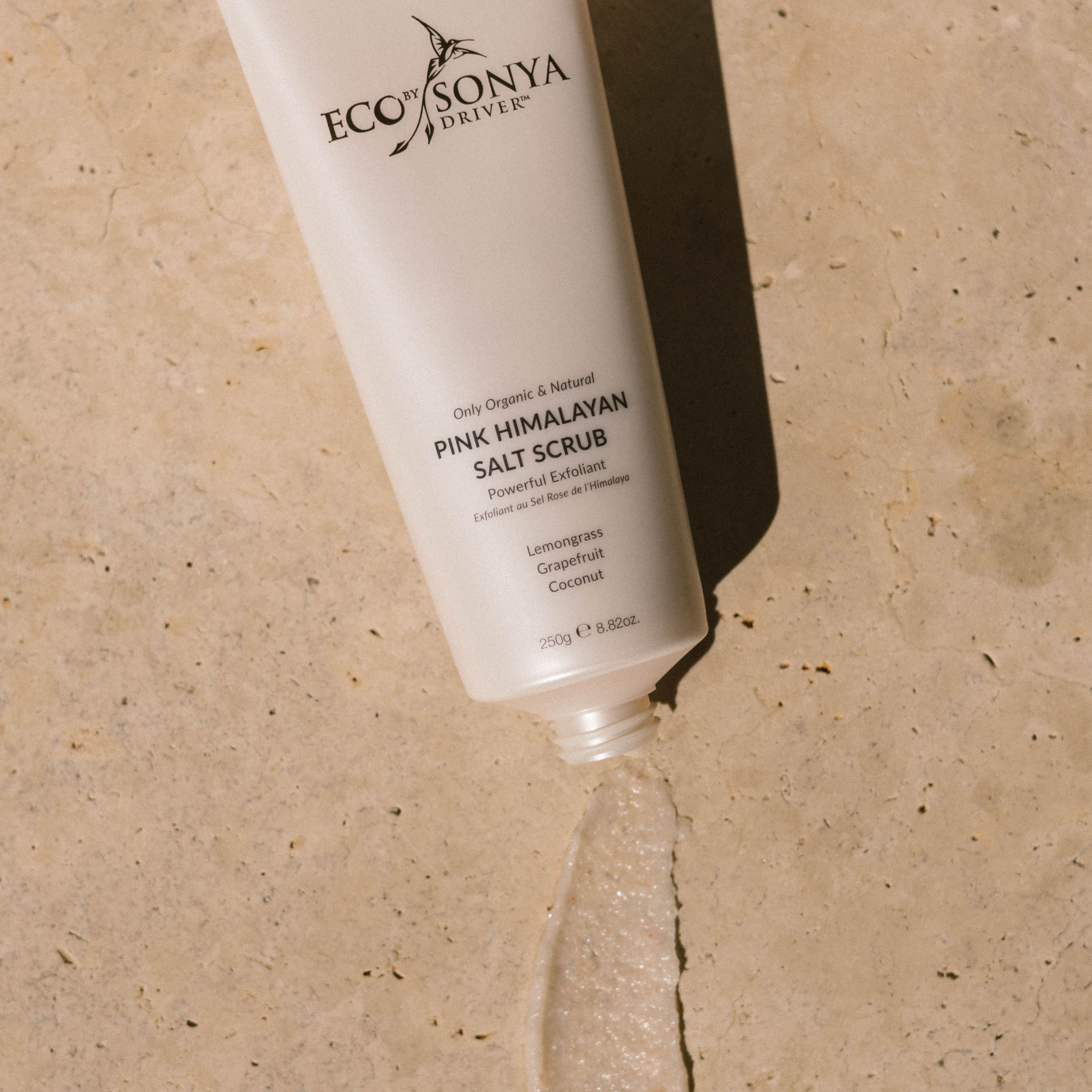 Body scrub with Himalayan salts