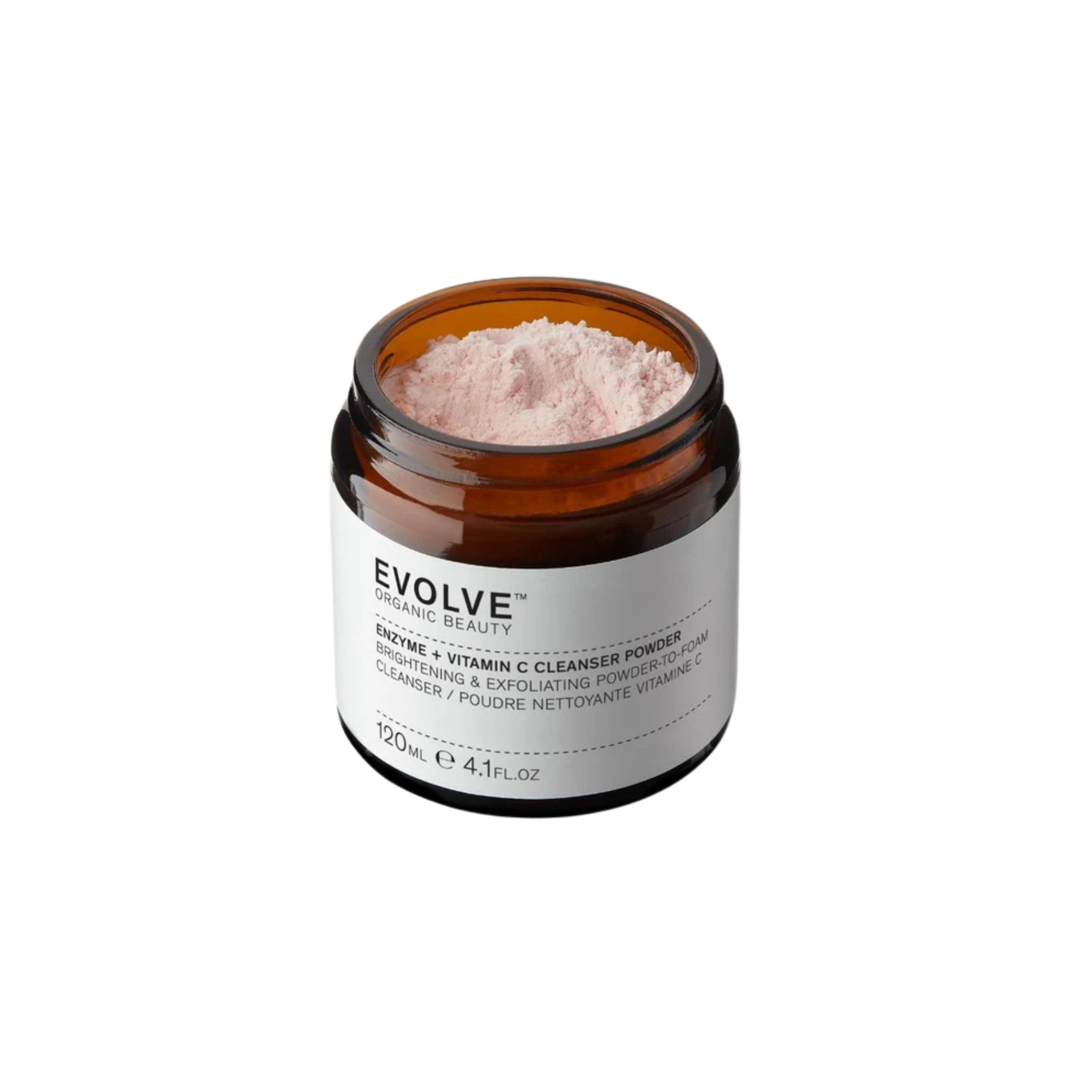 Limpiador facial exfoliante en polvo con vitamina C