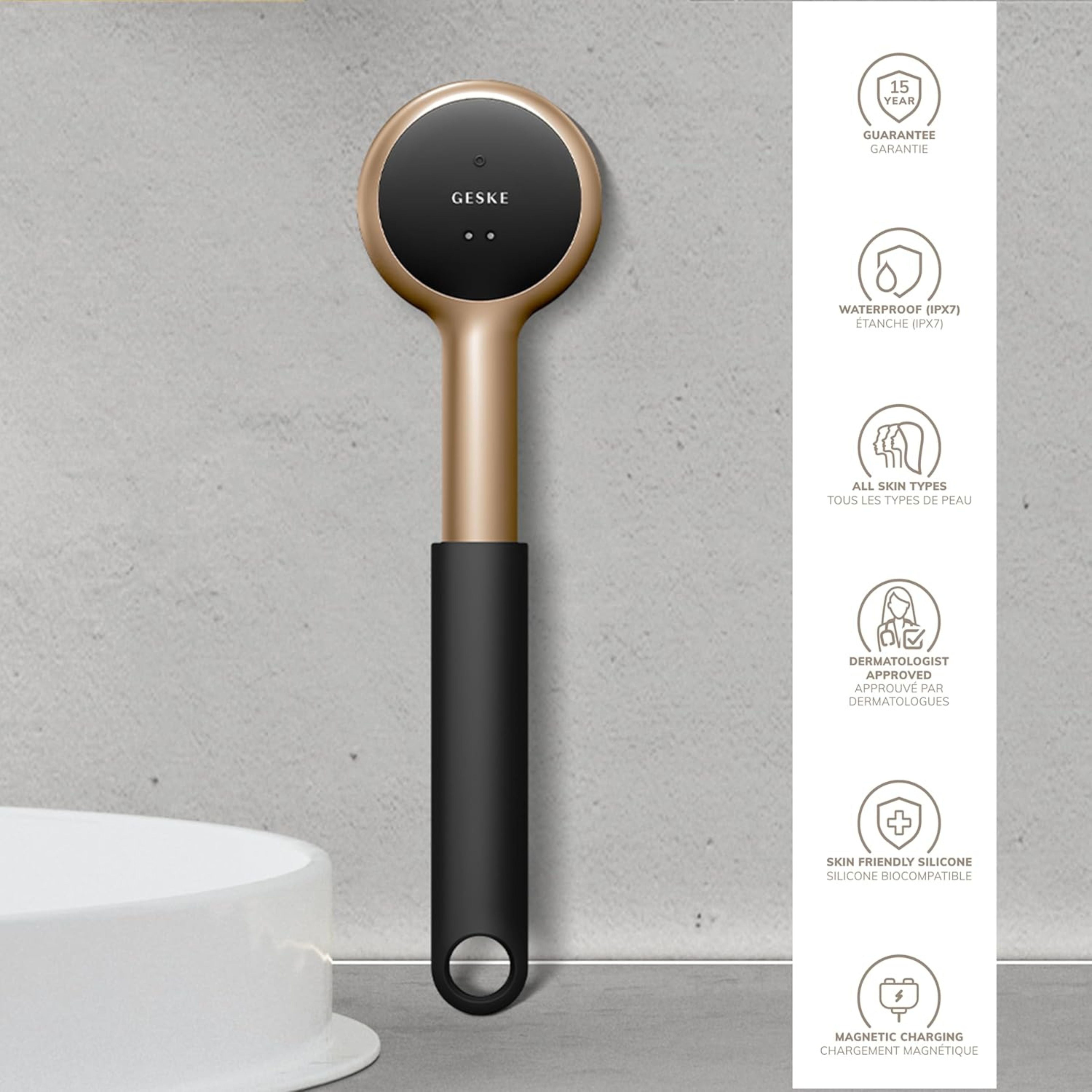 Brosse sonique pour le corps et exfoliant intensif 9 en 1