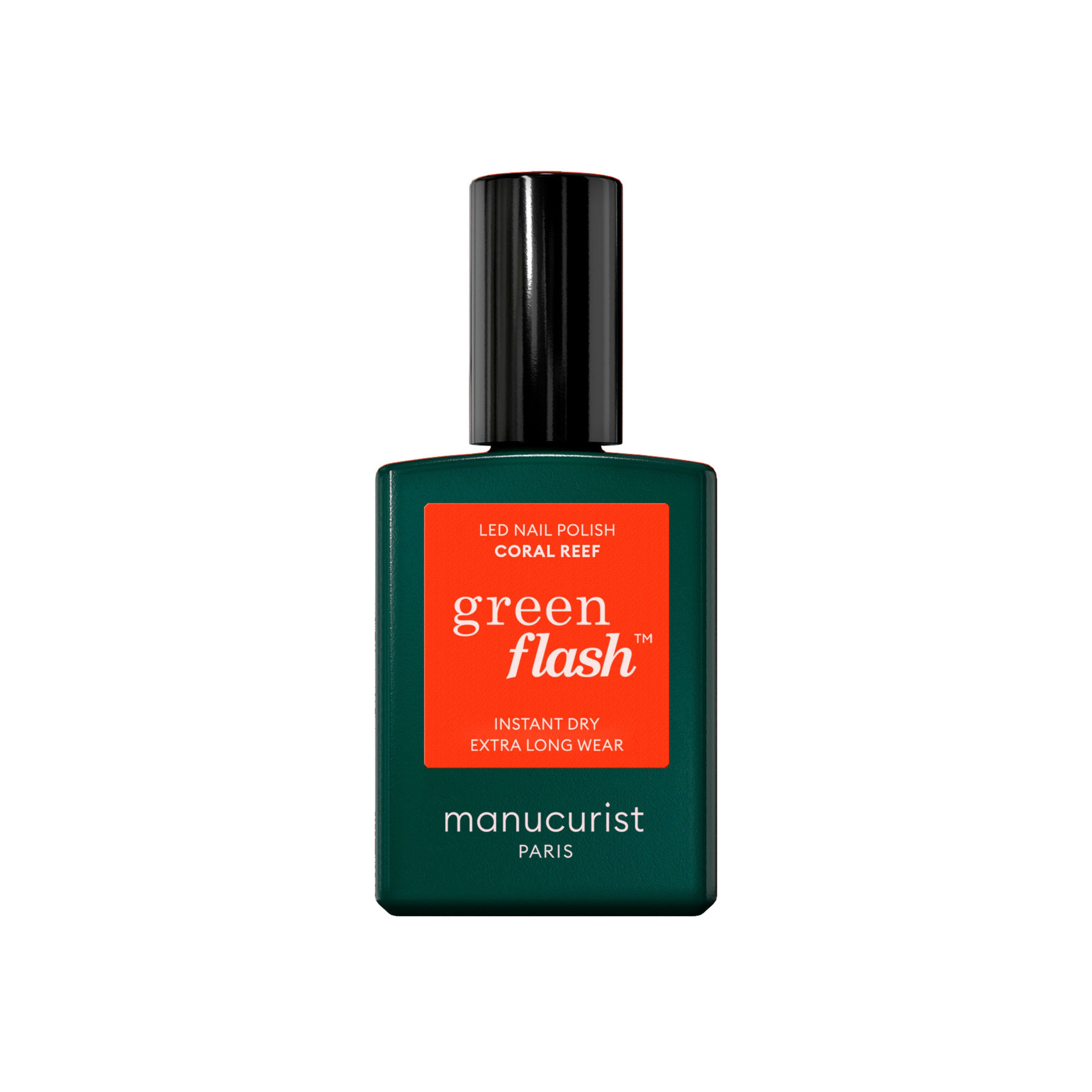 Green Flash semi-permanent nail polish