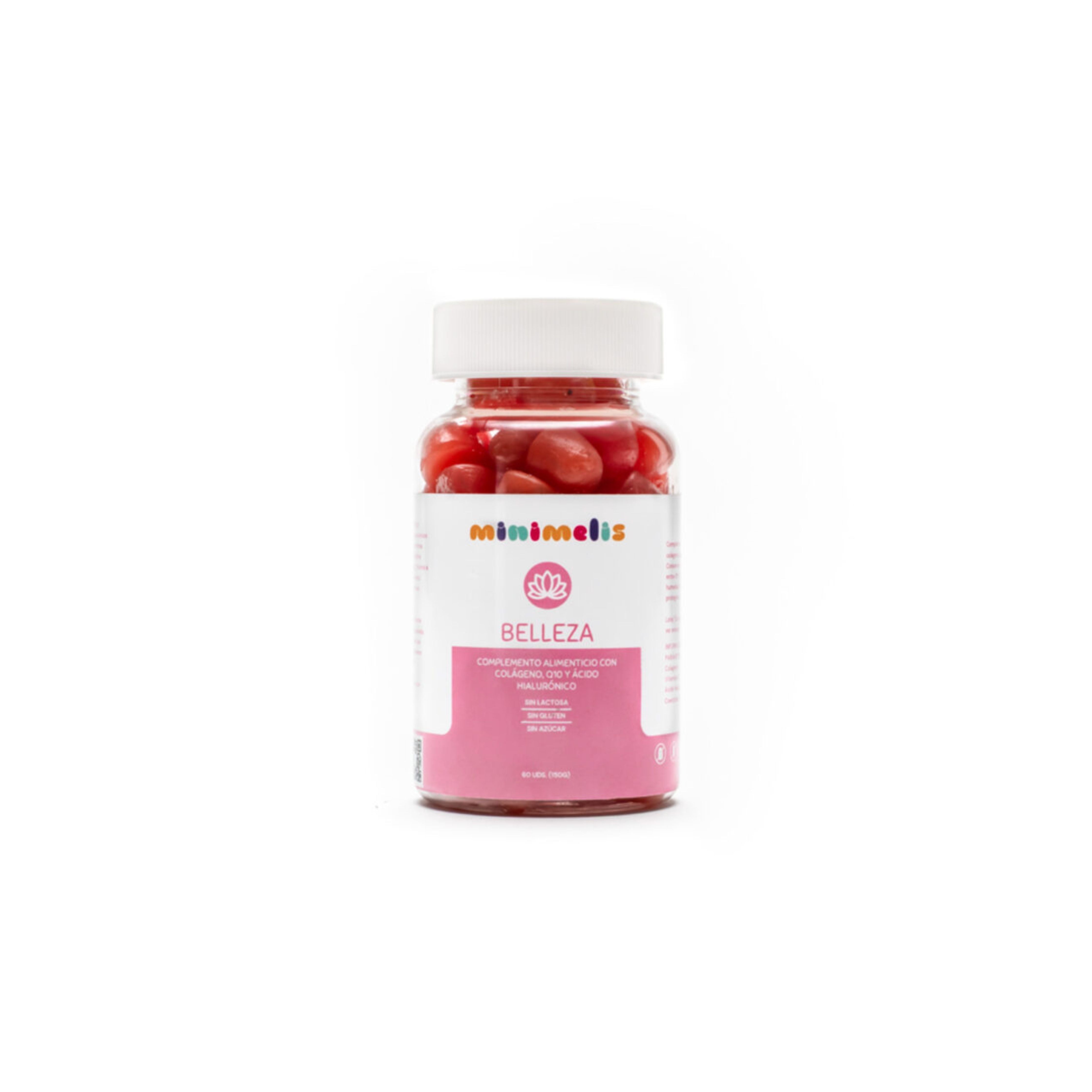 Gummies sans sucre avec collagène, coenzyme Q10 et acide hyaluronique Beauté