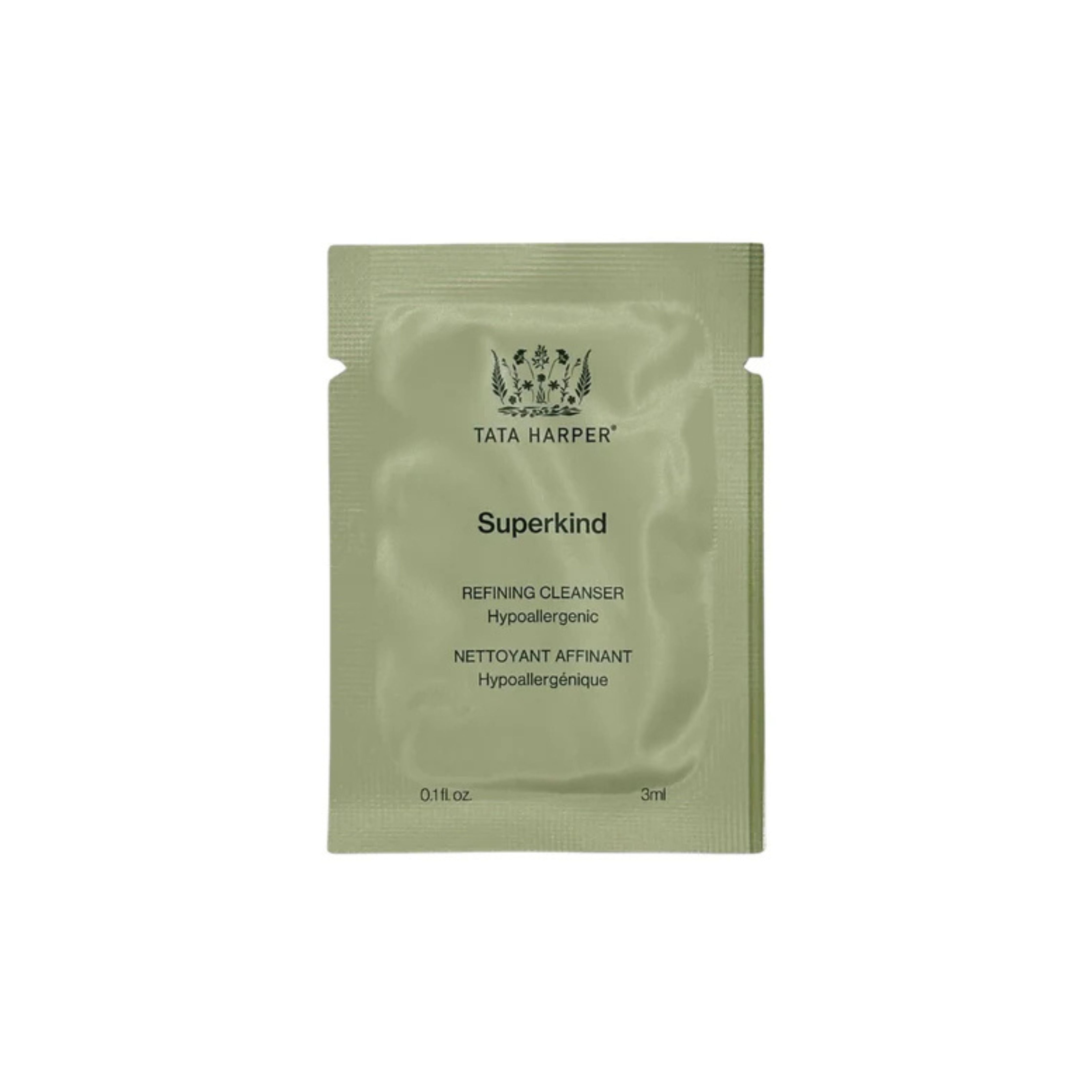 Muestra Limpiador facial exfoliante Superkind Refining 3ml