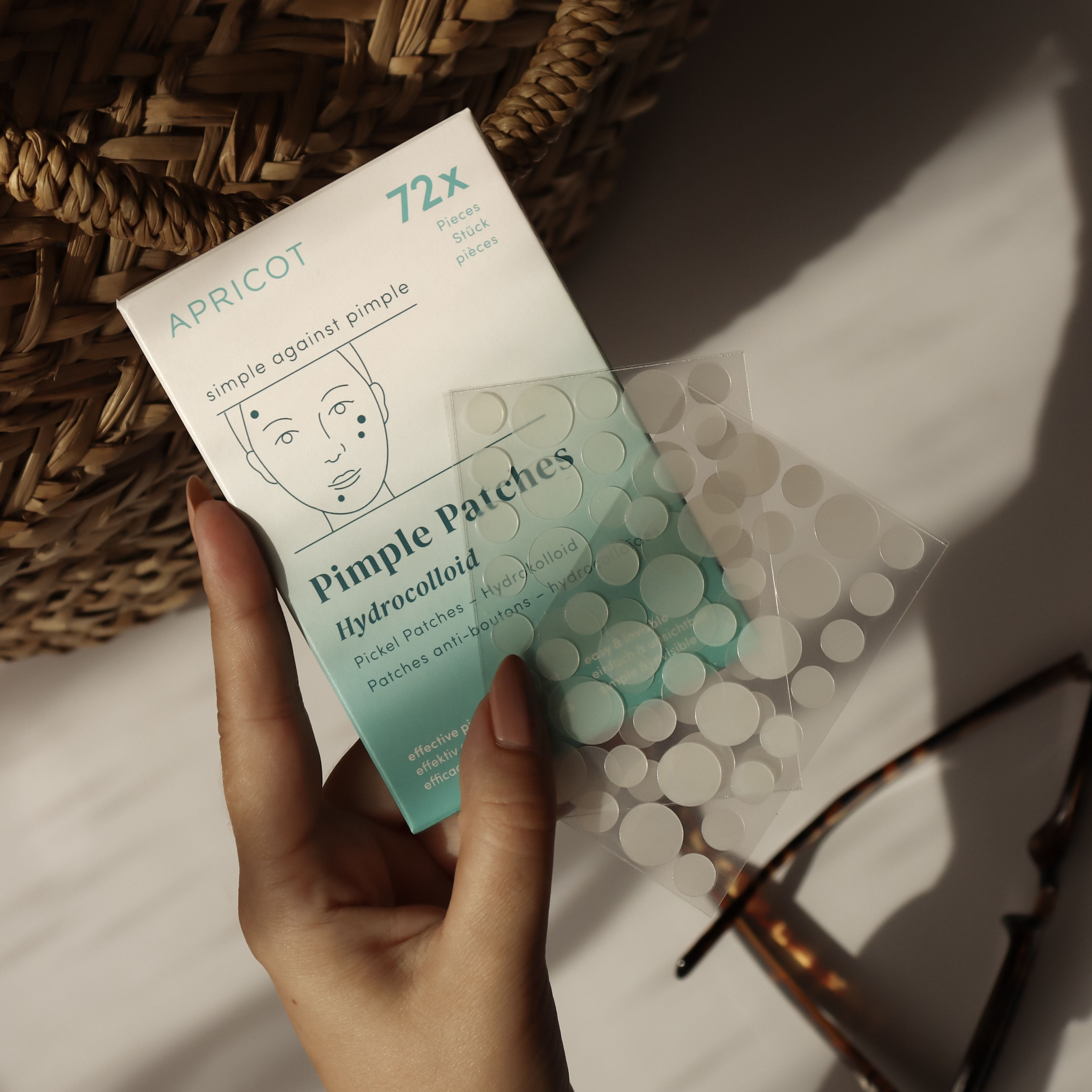 Patchs simples contre les boutons