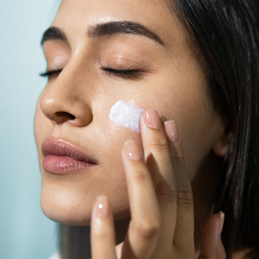 Crème solaire visage aux céramides SPF50