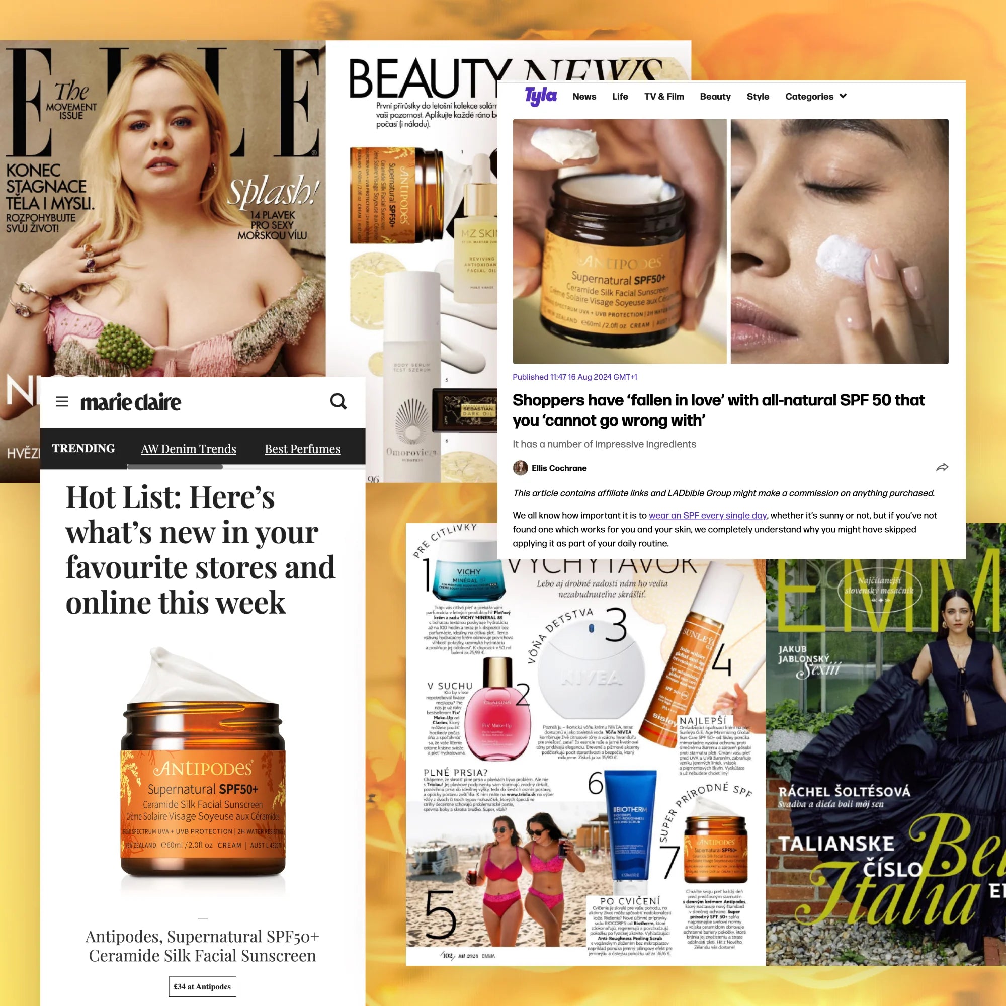 Crème solaire visage aux céramides SPF50