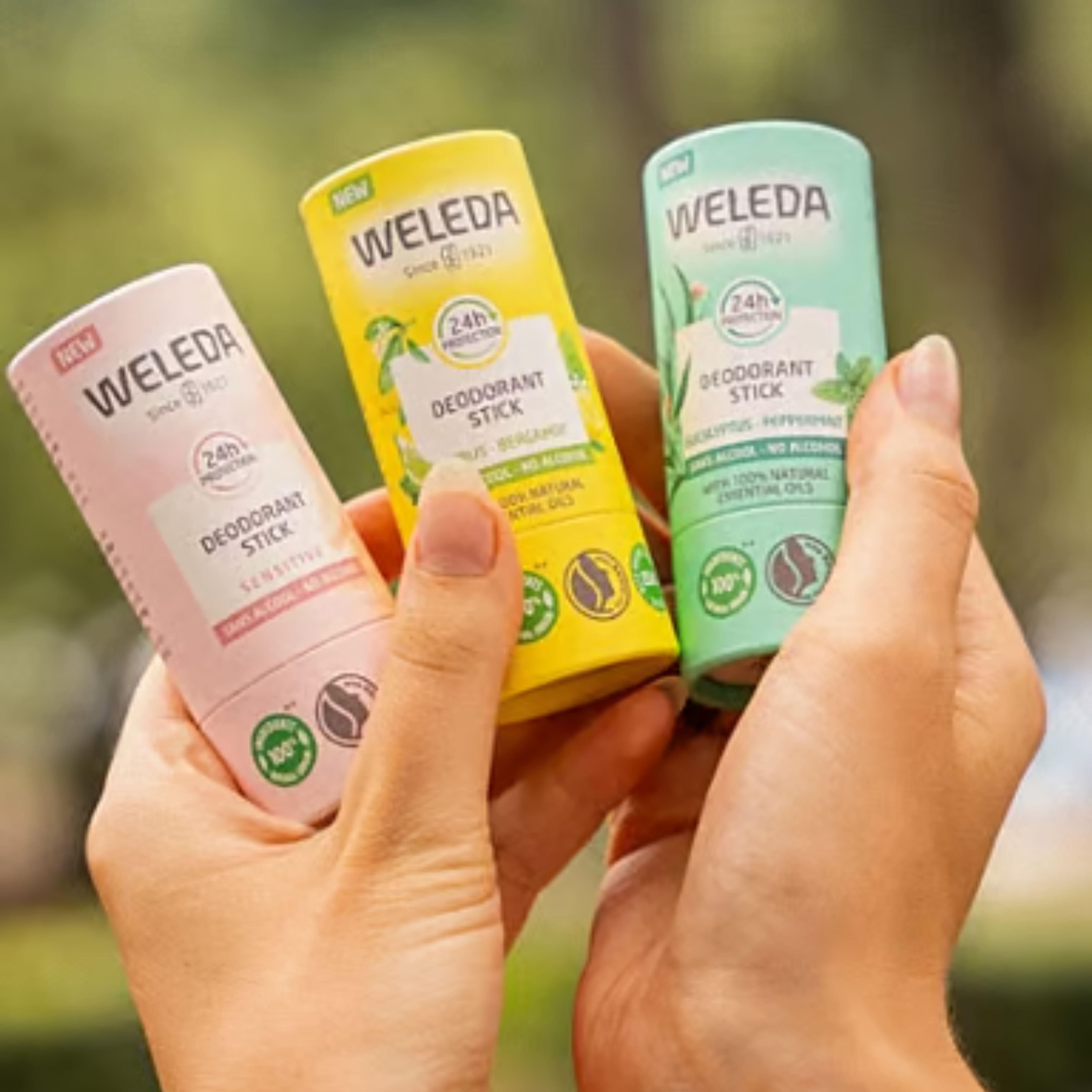 Desodorante en stick sin aluminio