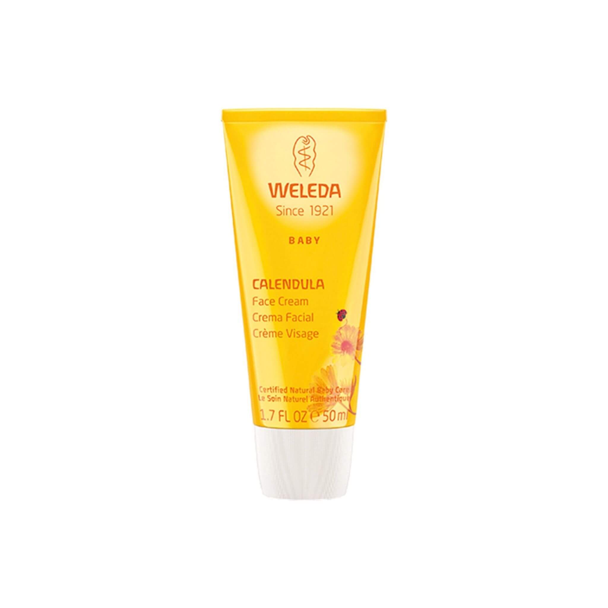 Crema facial de caléndula