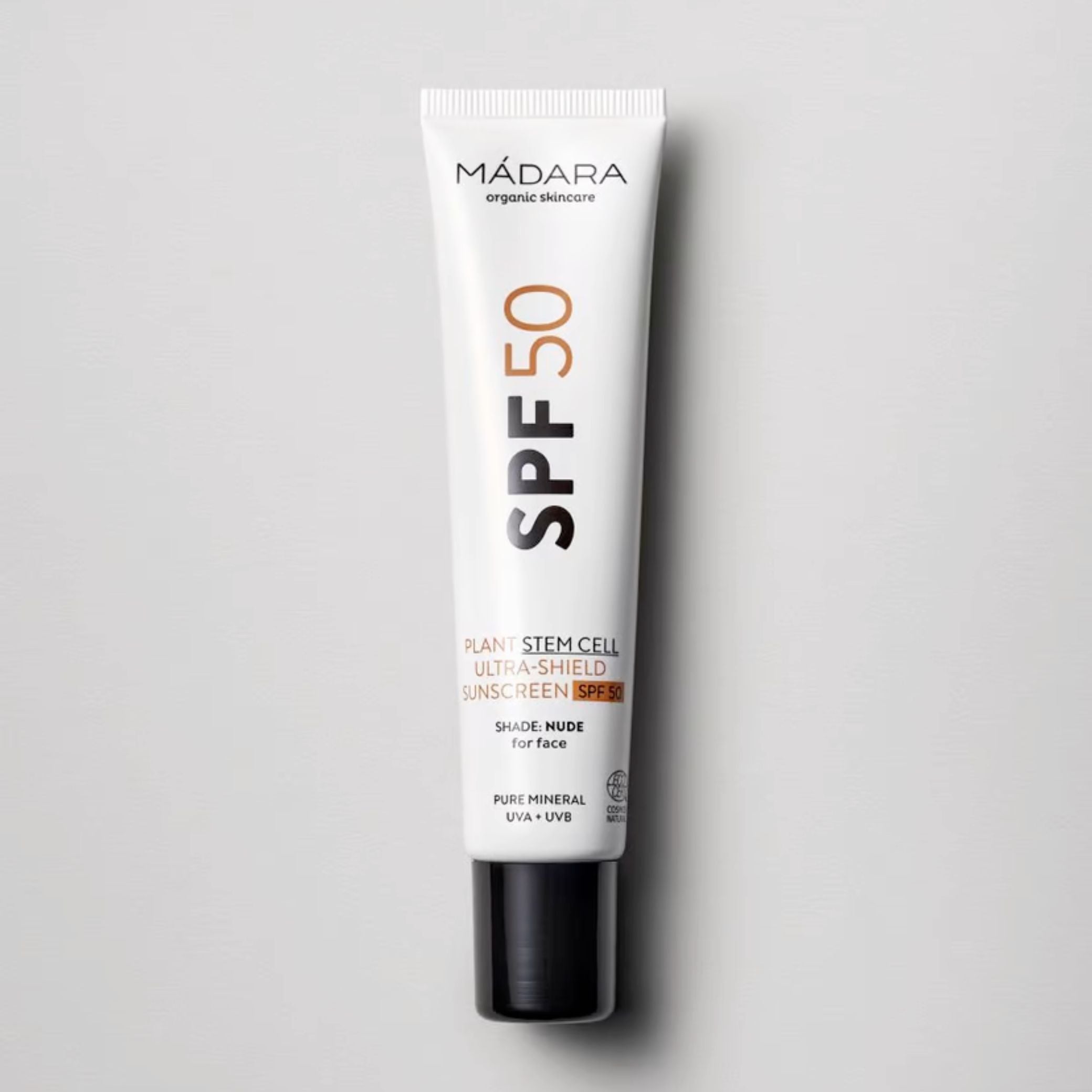 Crème solaire SPF50 à l'acide hyaluronique et aux cellules souches végétales