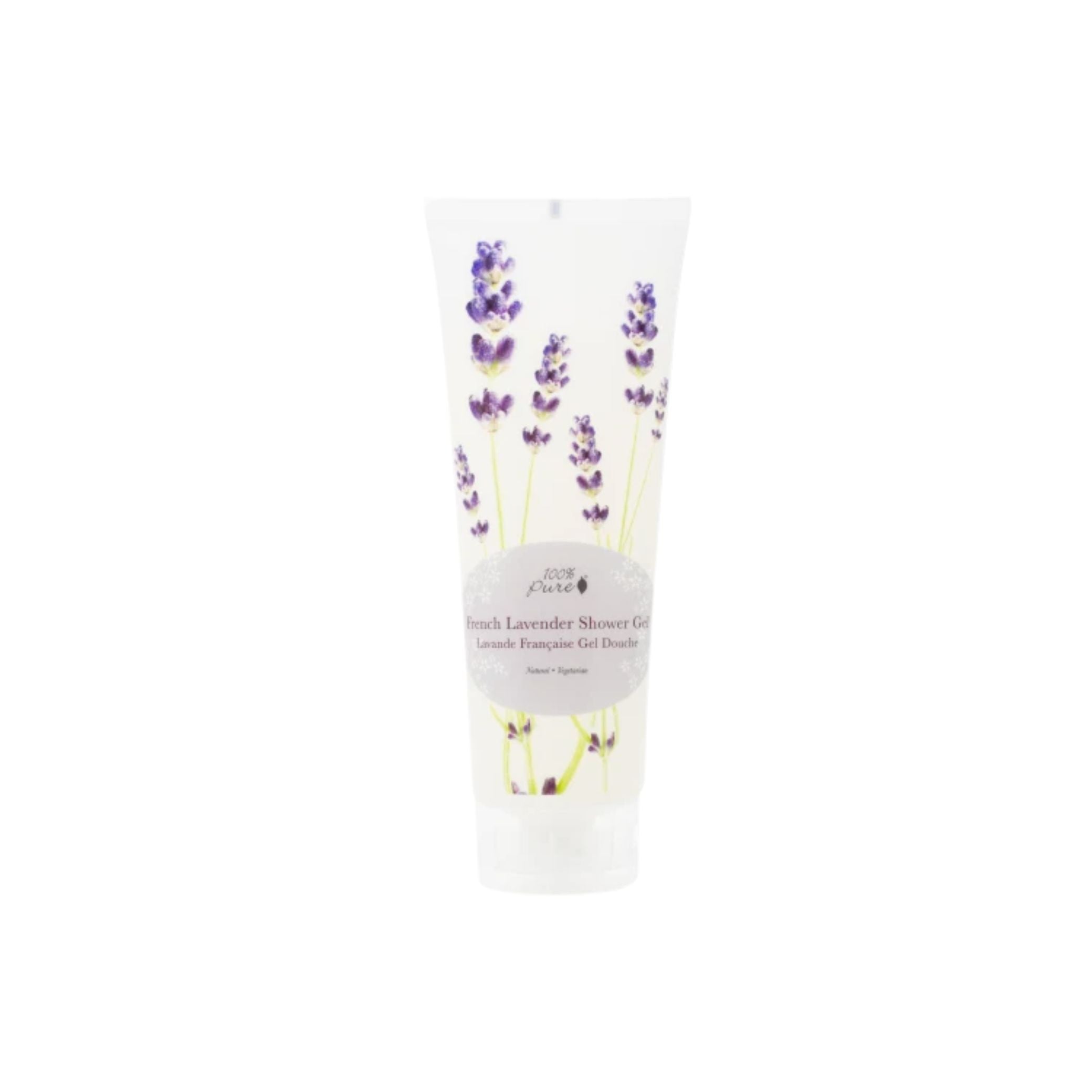 Gel douche à la lavande et à l'huile de coco