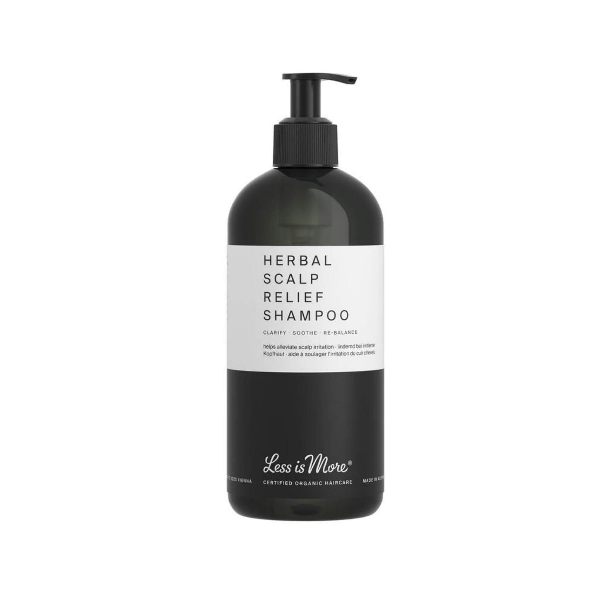 Champú Herbal purificante para cuero cabelludo graso