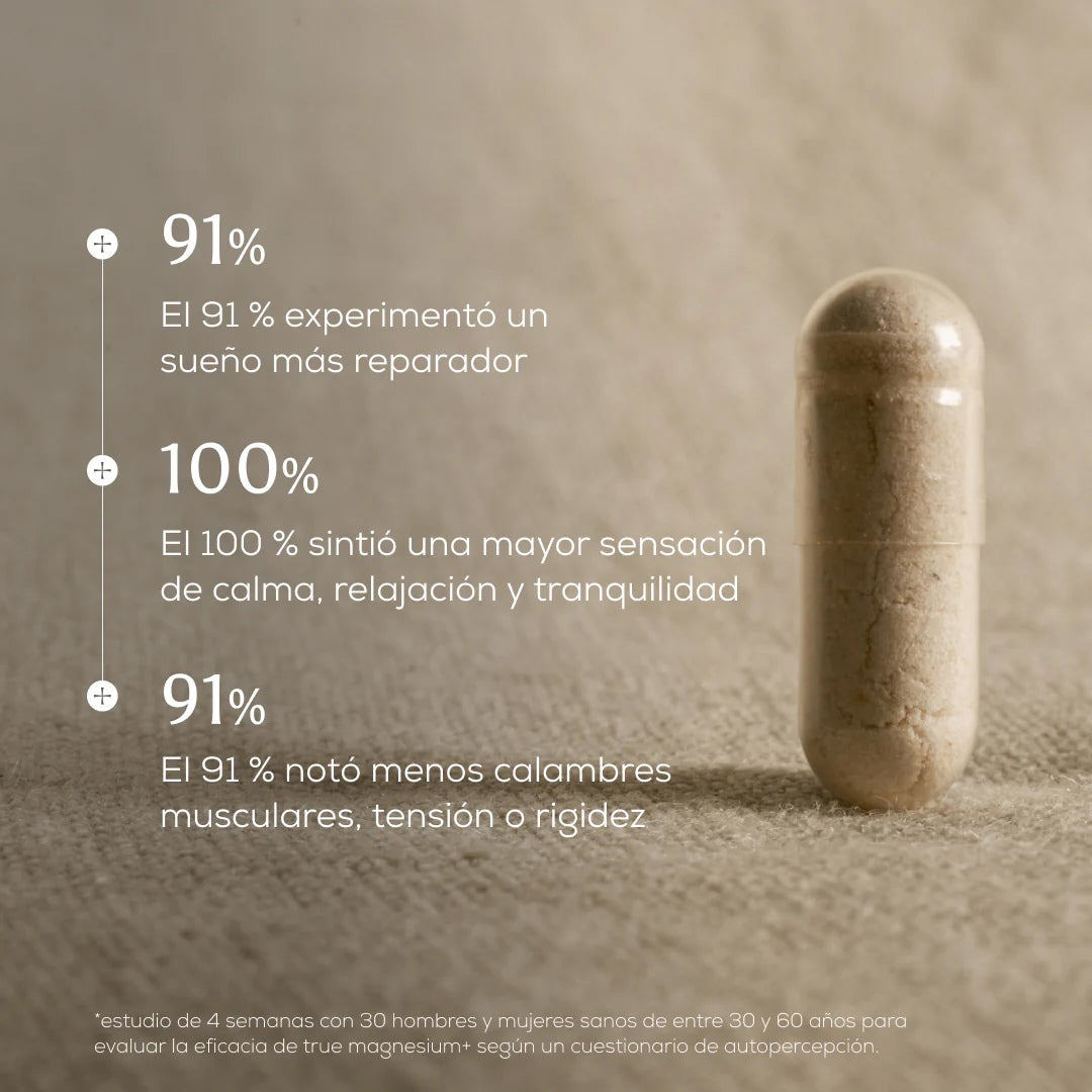 Suplemento en cápsulas True Magnesio+
