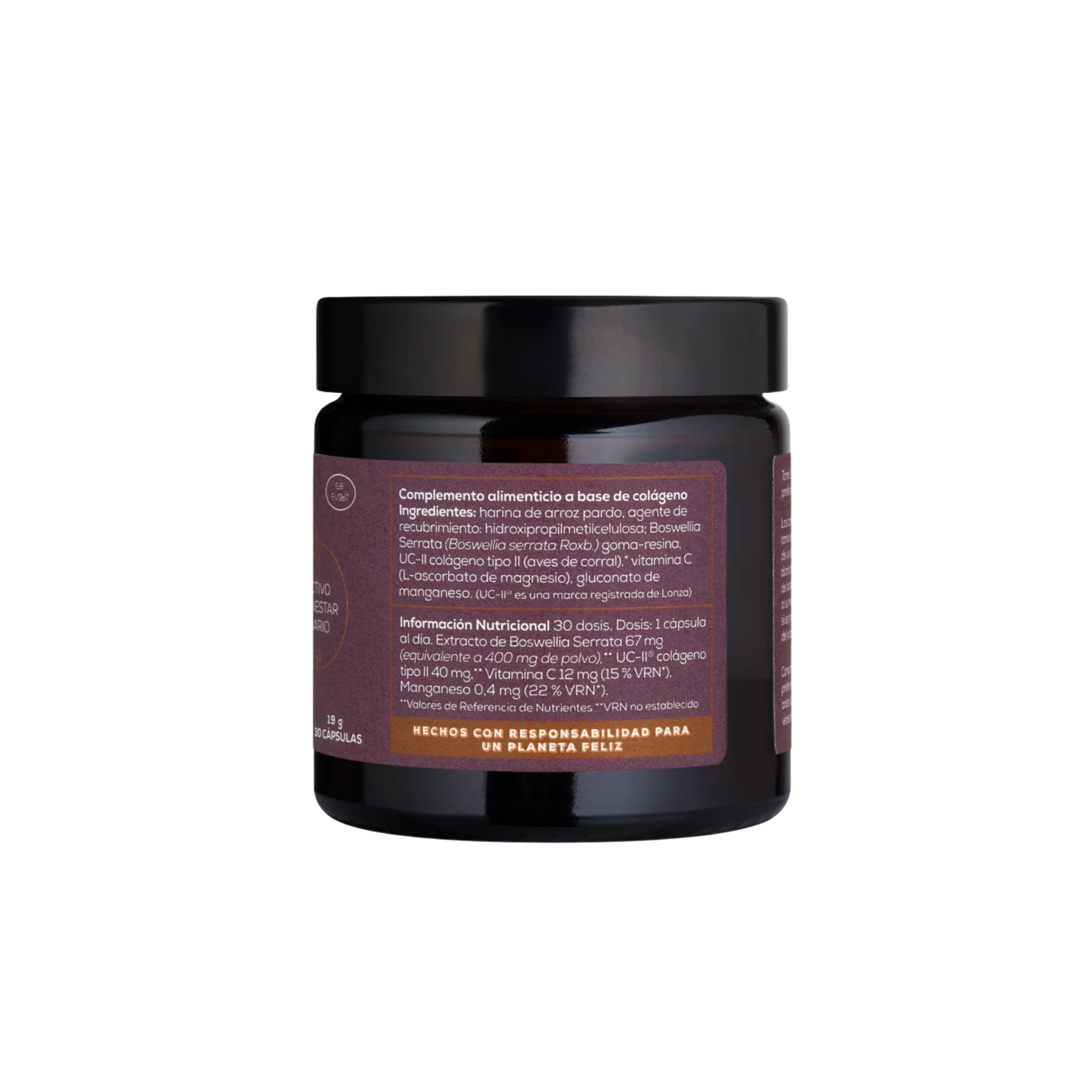 Suplemento en cápsulas Noble Collagen