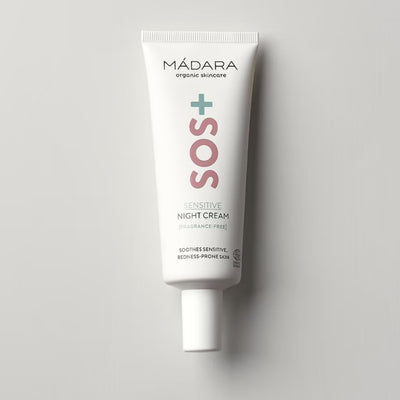Crema hidratante facial de noche SOS+ Sensitive