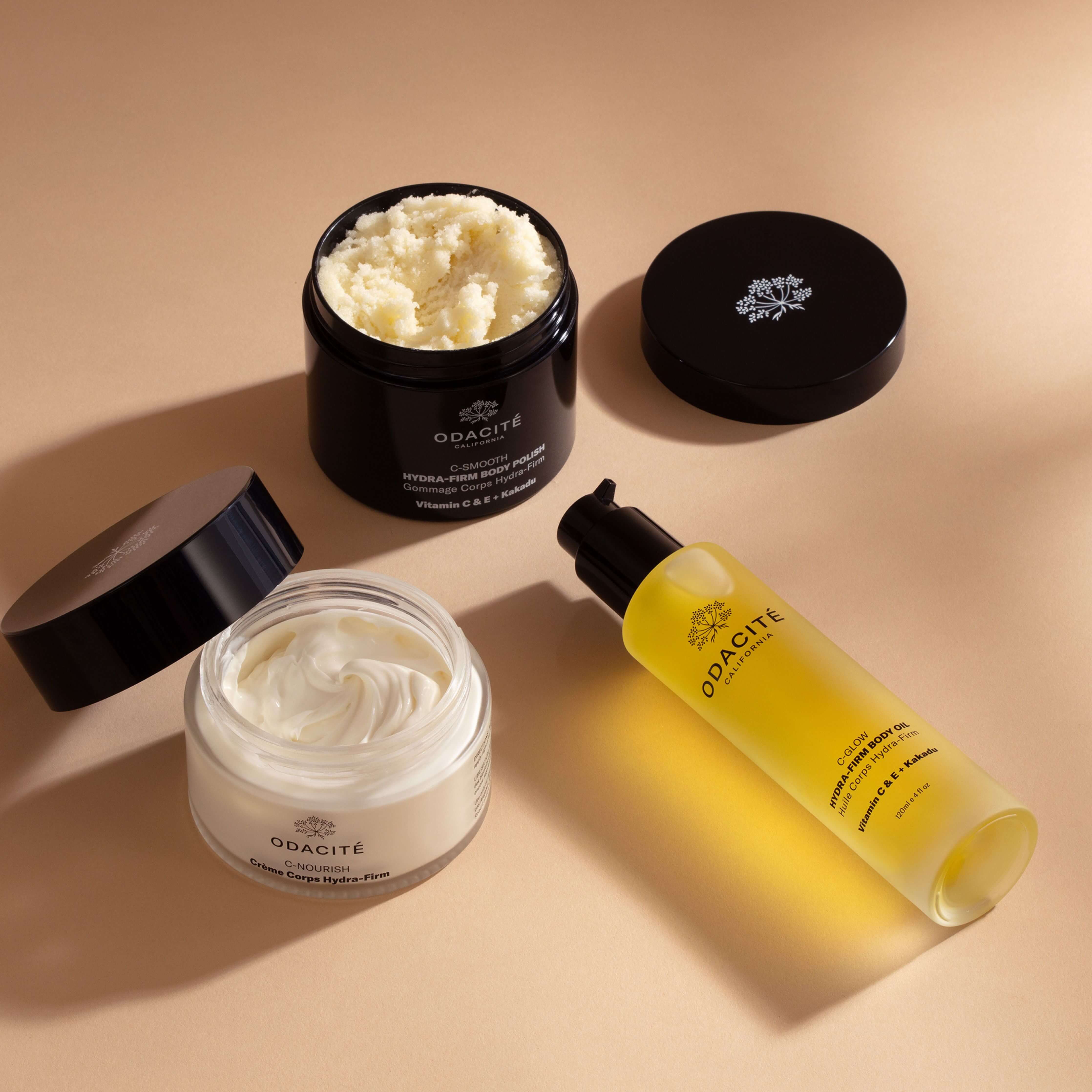 Huile corporelle Hydra-Raffermissante à la vitamine C C-Glow