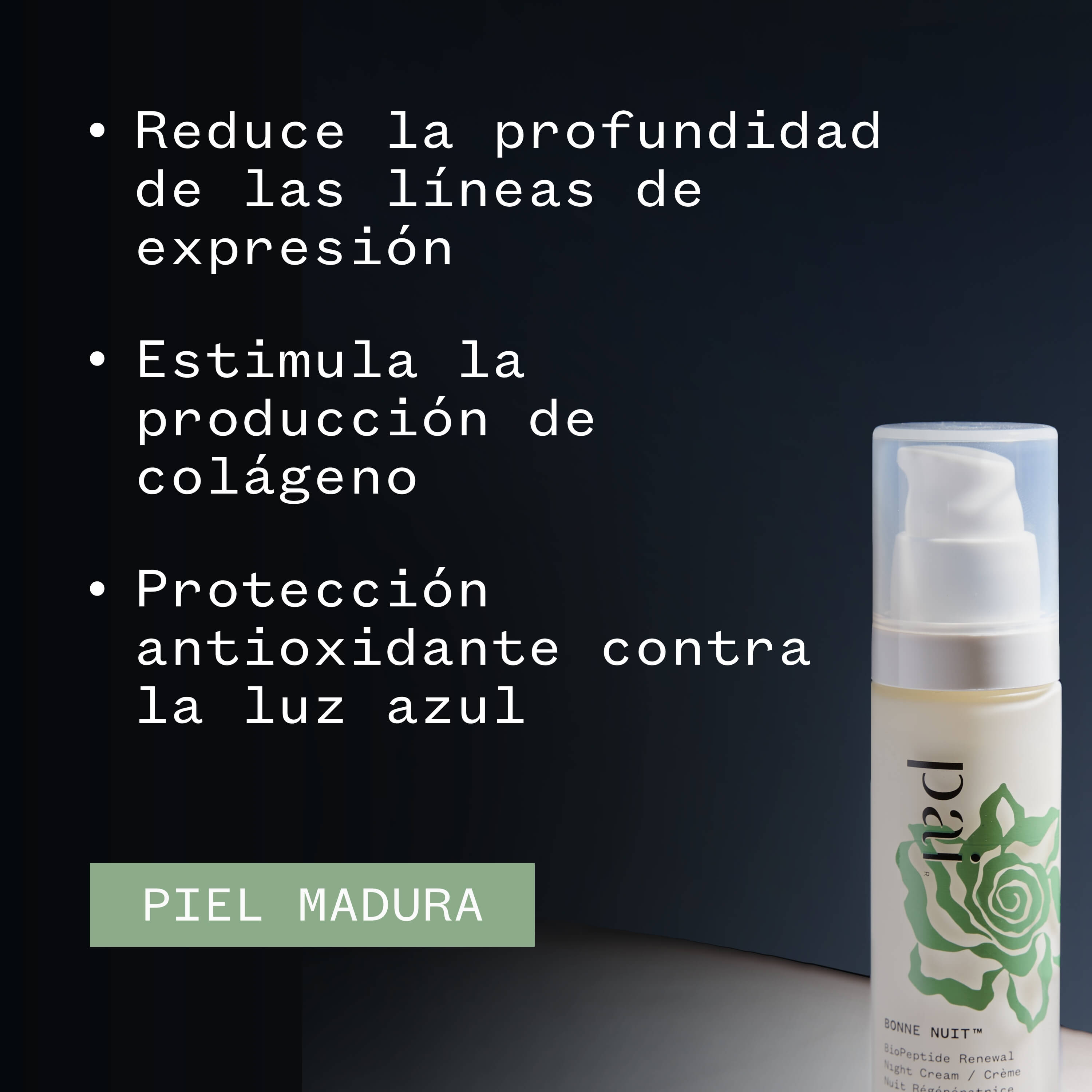 Crema de noche Bonne Nuit BioPeptide Renewal