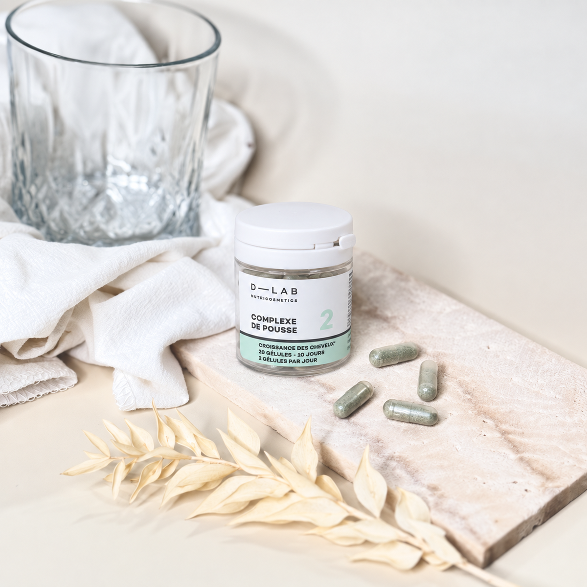 Gift Stimulating capsules for hair and nails 14 days