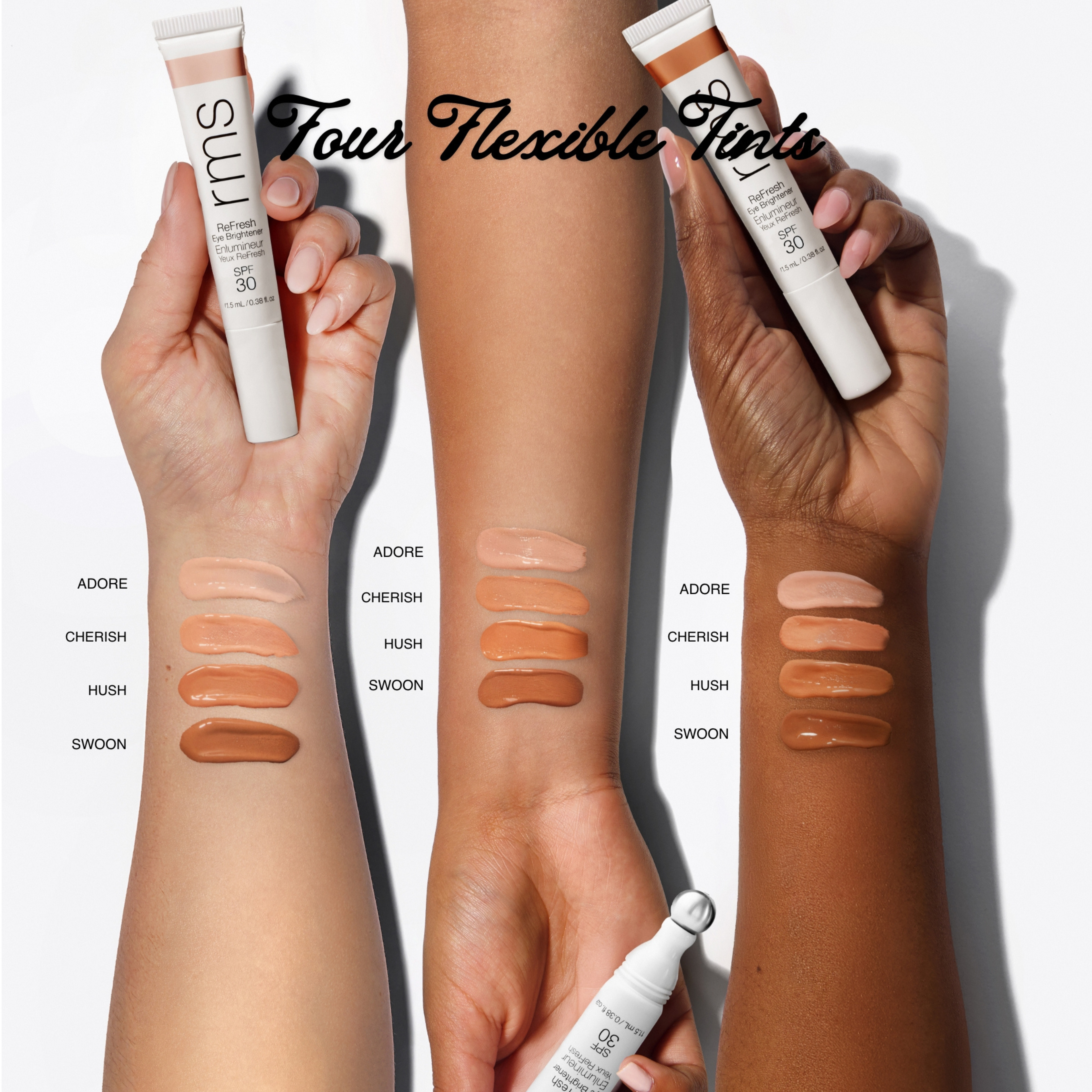 Contorno de ojos con color y SPF30 Refresh Eye Brightener