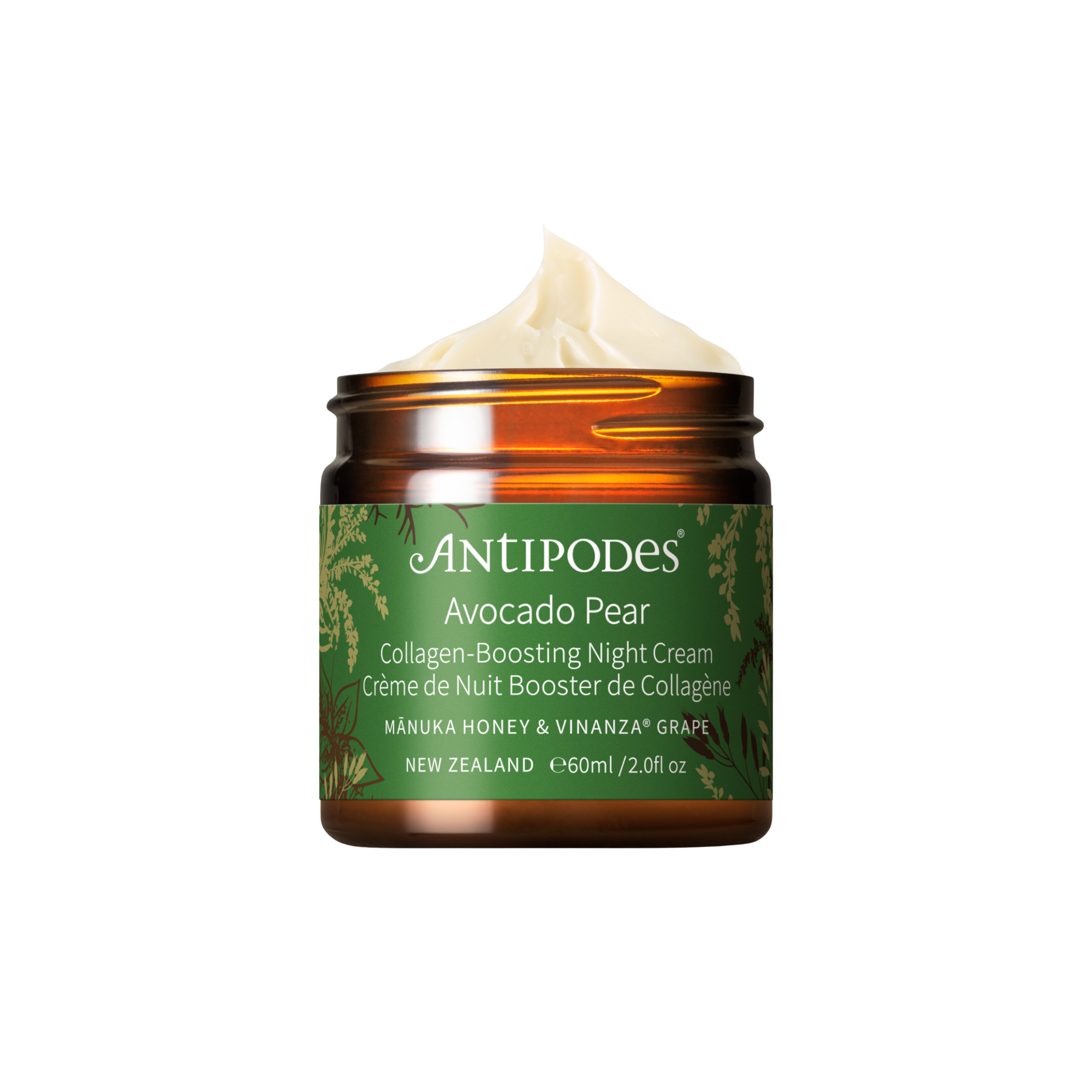 Crème visage de nuit avocat et poire